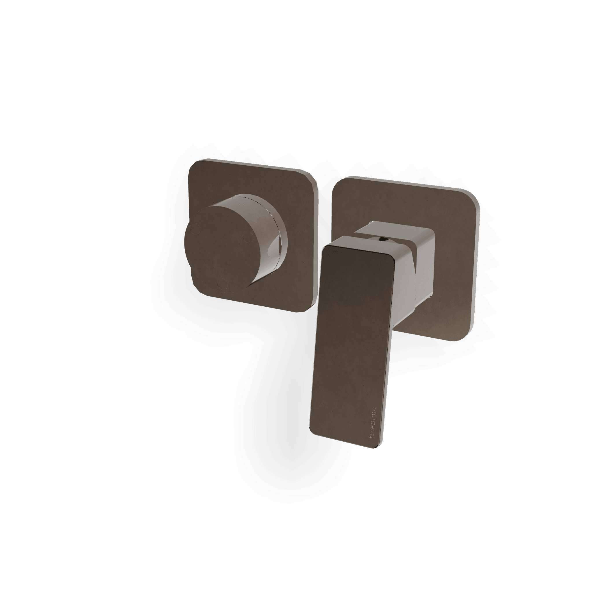 Внешняя часть смесителя для душа на 3 потребителя Pa36