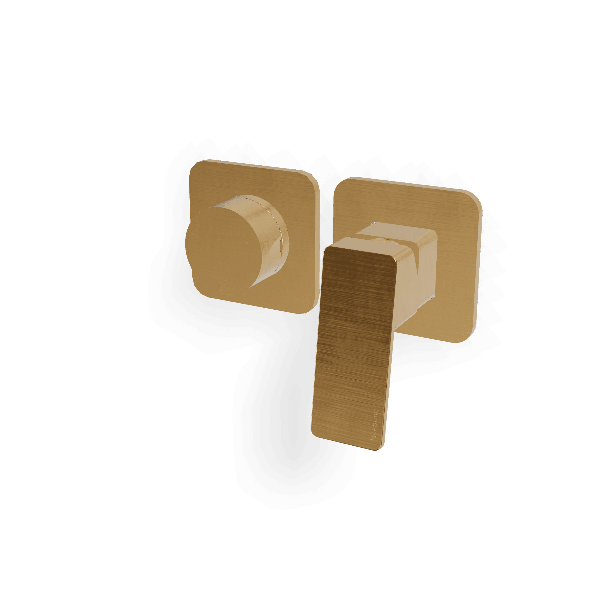 Внешняя часть смесителя для душа на 3 потребителя Pa36