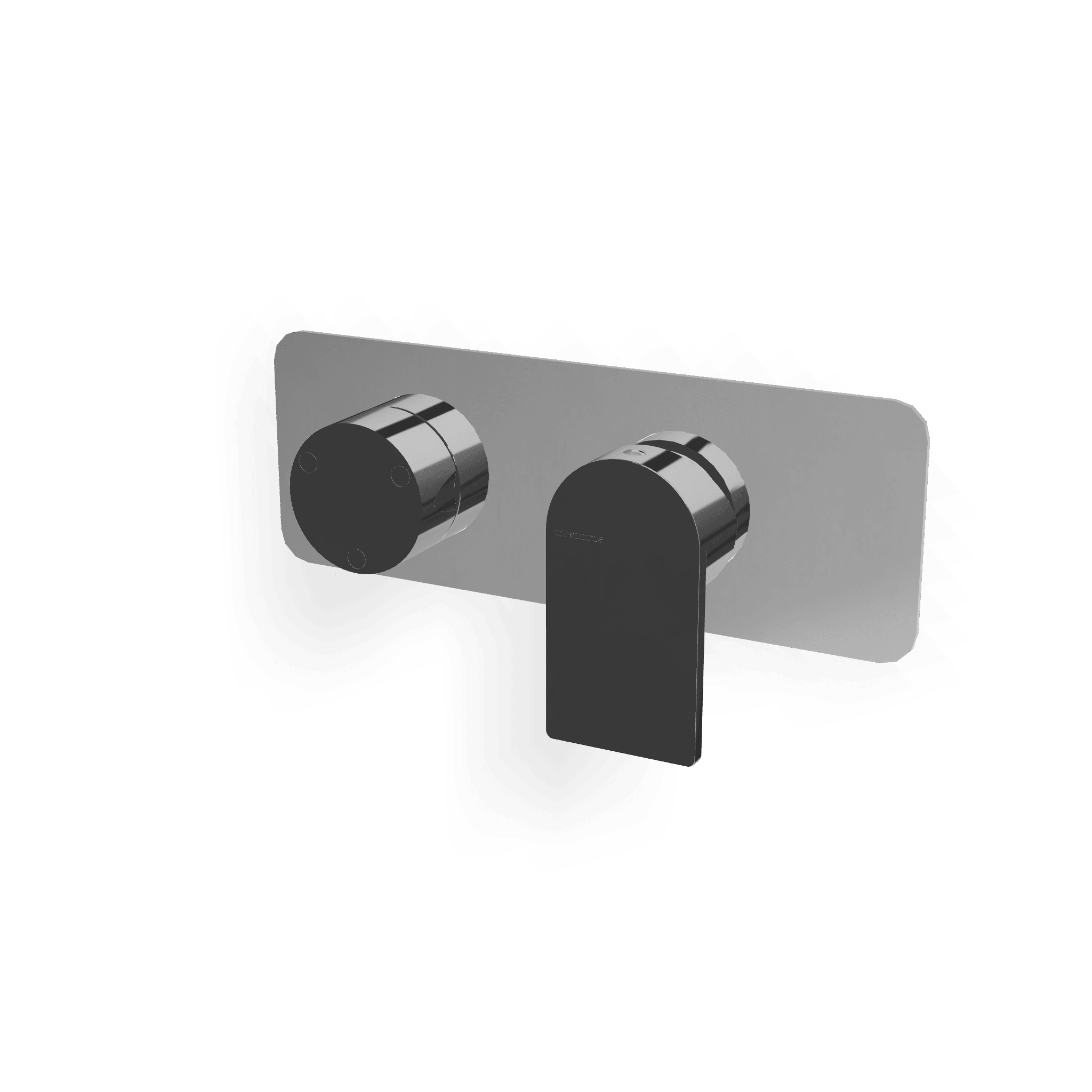 Внешняя часть смесителя для душа на 3 потребителя Ran