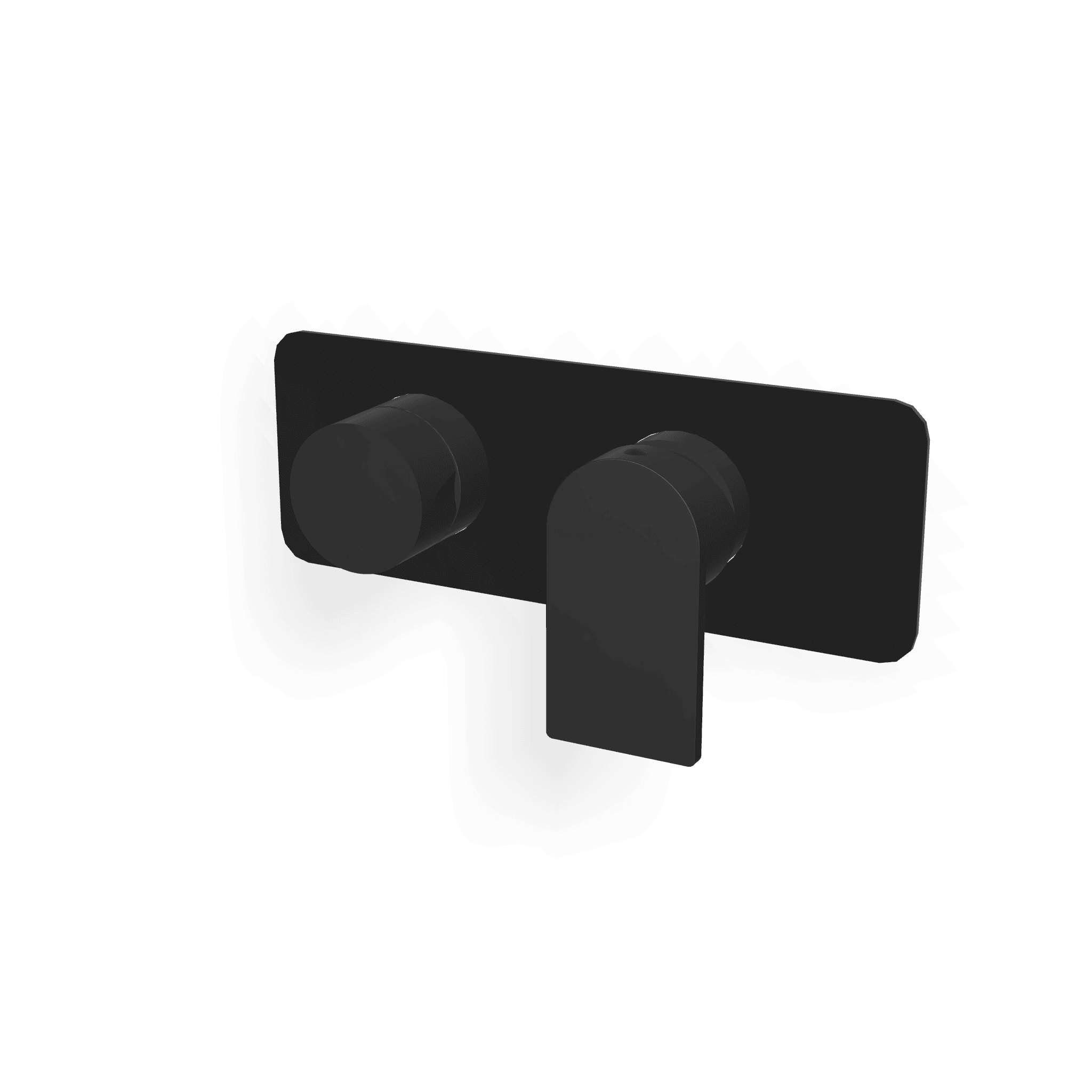 Внешняя часть смесителя для душа на 3 потребителя Ran