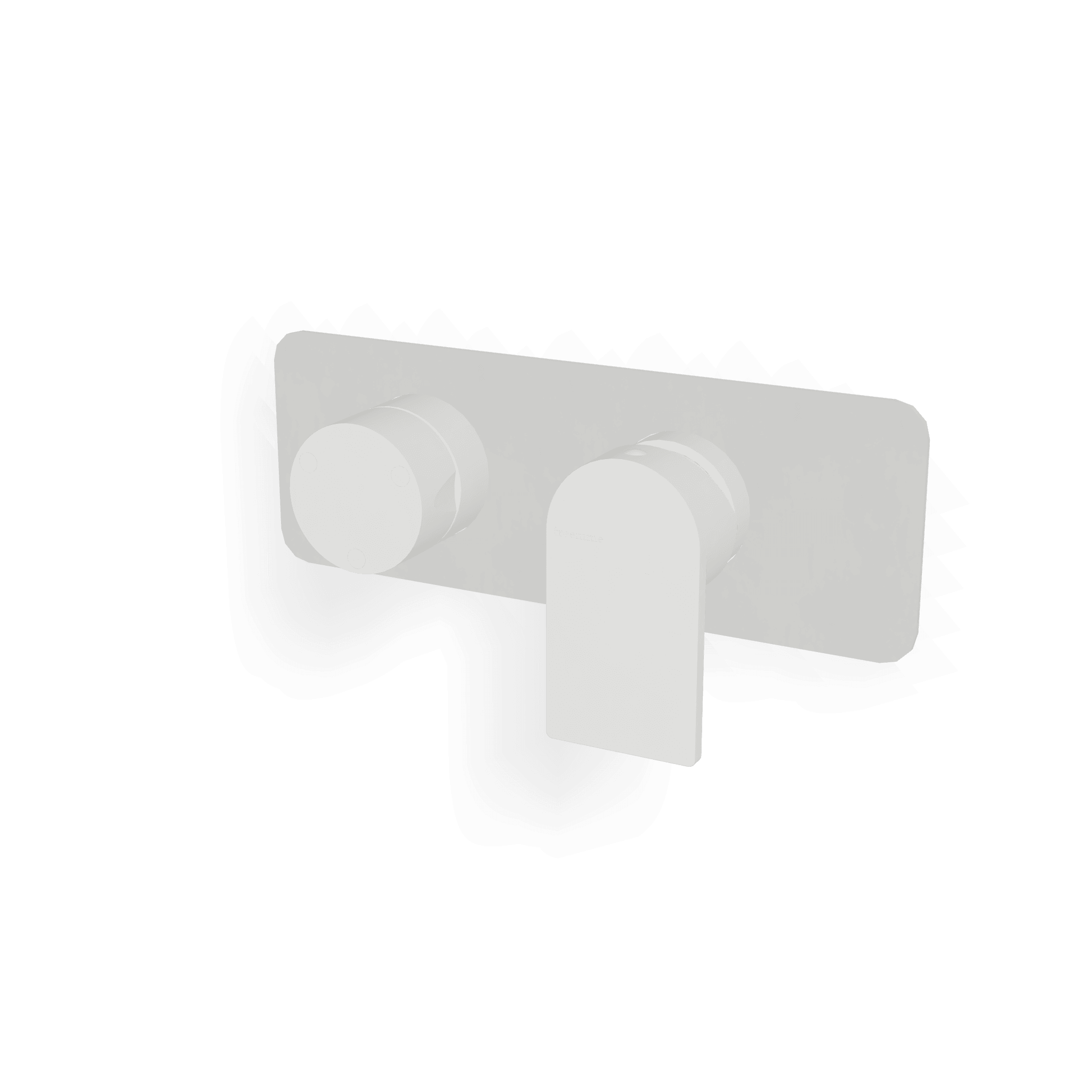 Внешняя часть смесителя для душа на 3 потребителя Ran