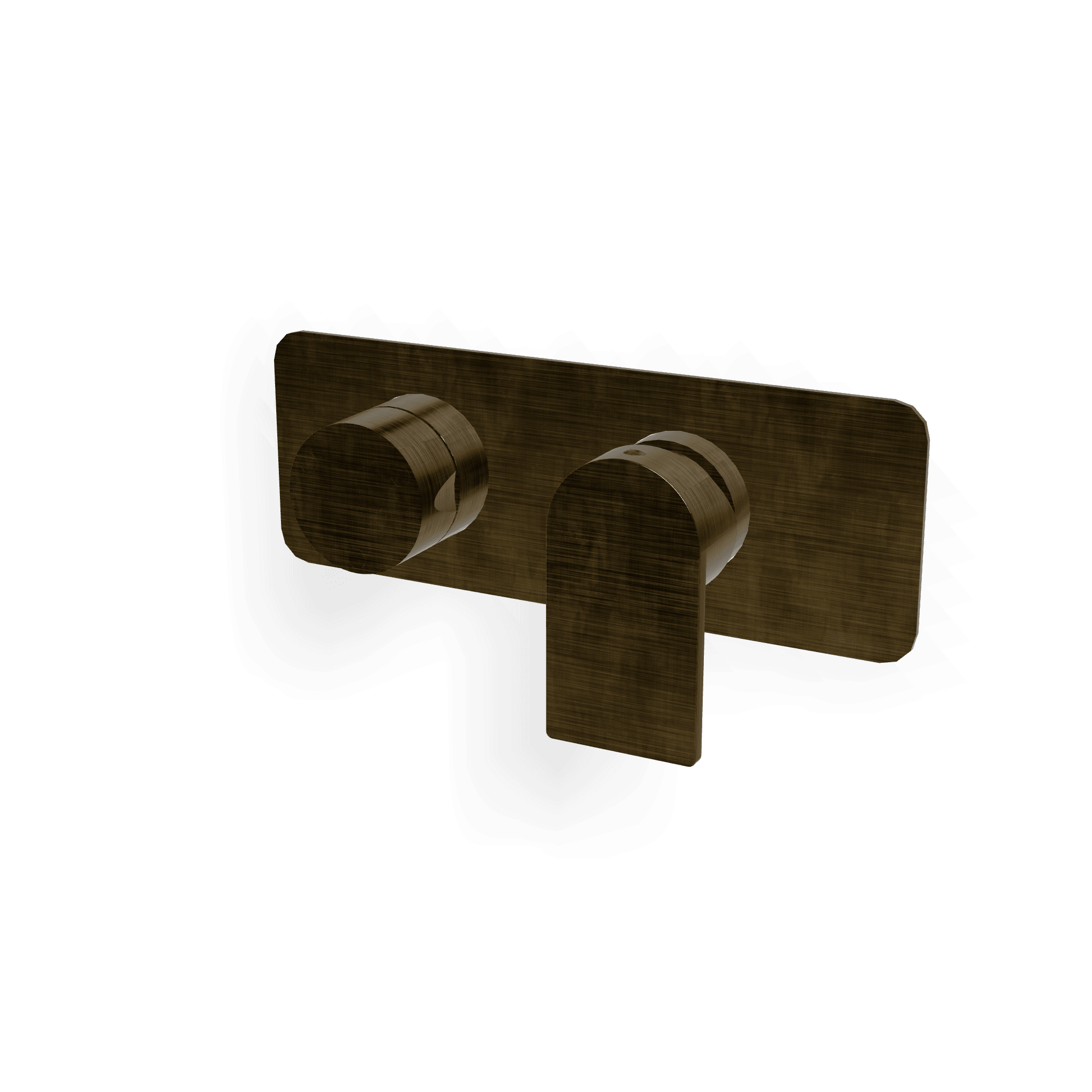 Внешняя часть смесителя для душа на 3 потребителя Ran