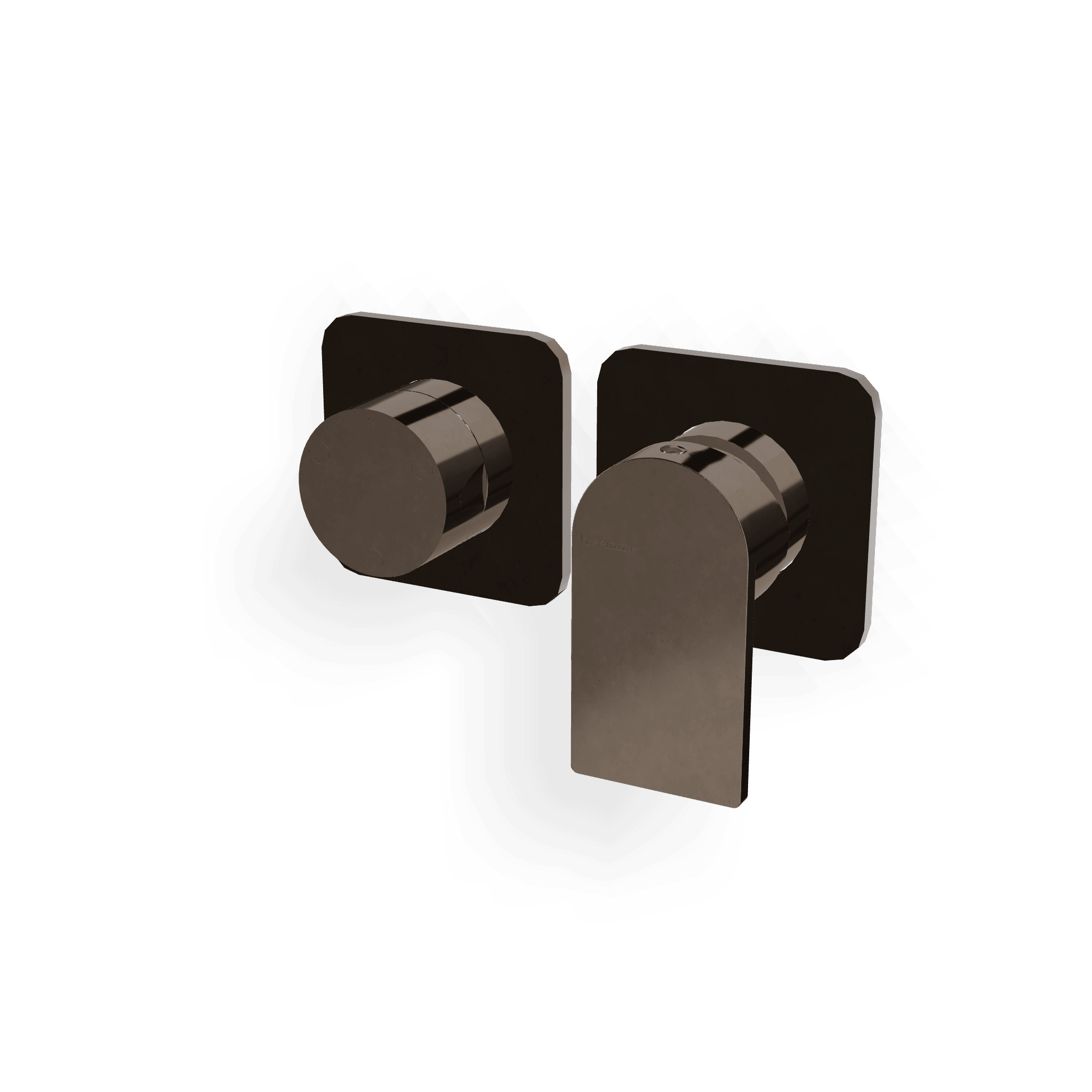 Внешняя часть смесителя для душа на 3 потребителя Ran