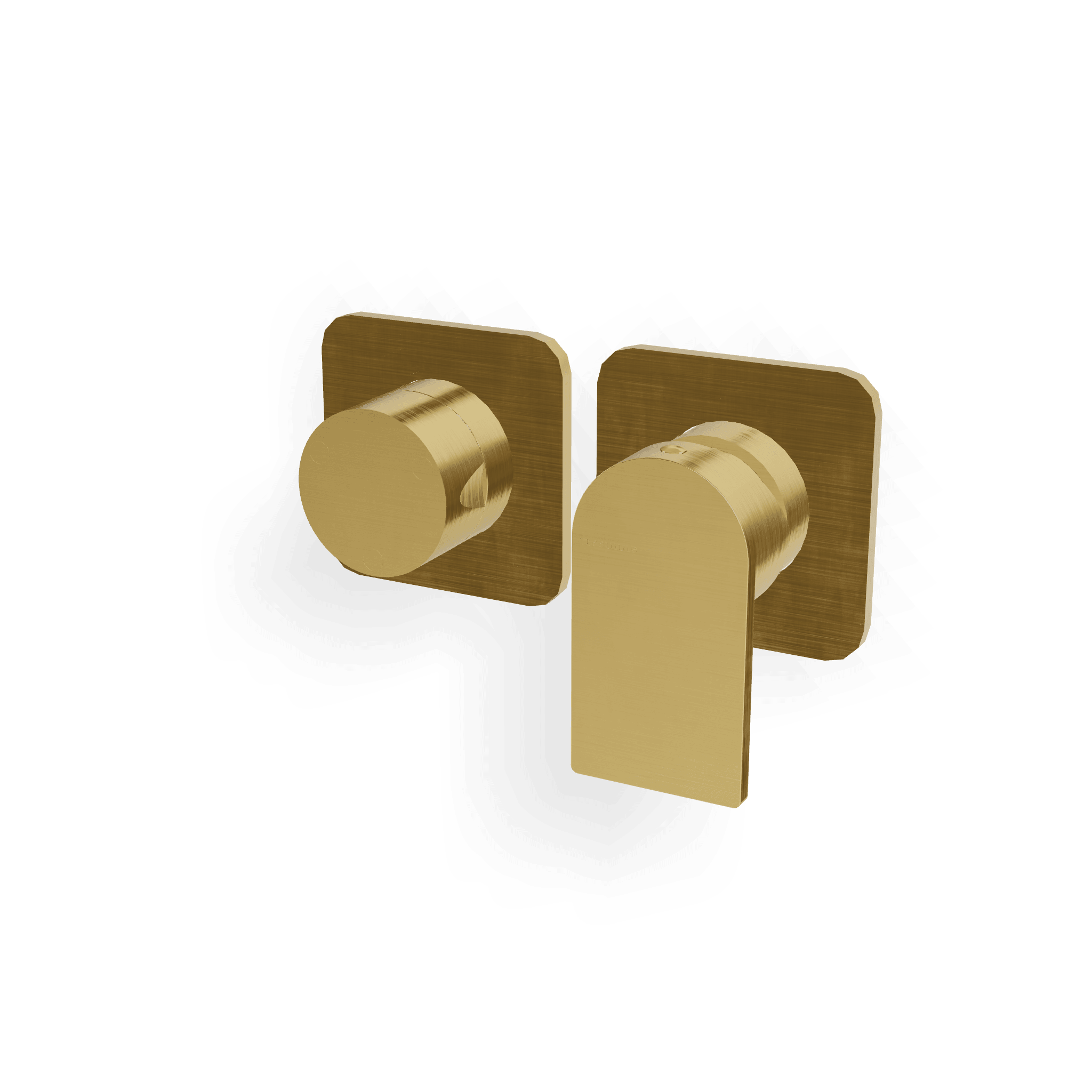 Внешняя часть смесителя для душа на 3 потребителя Ran