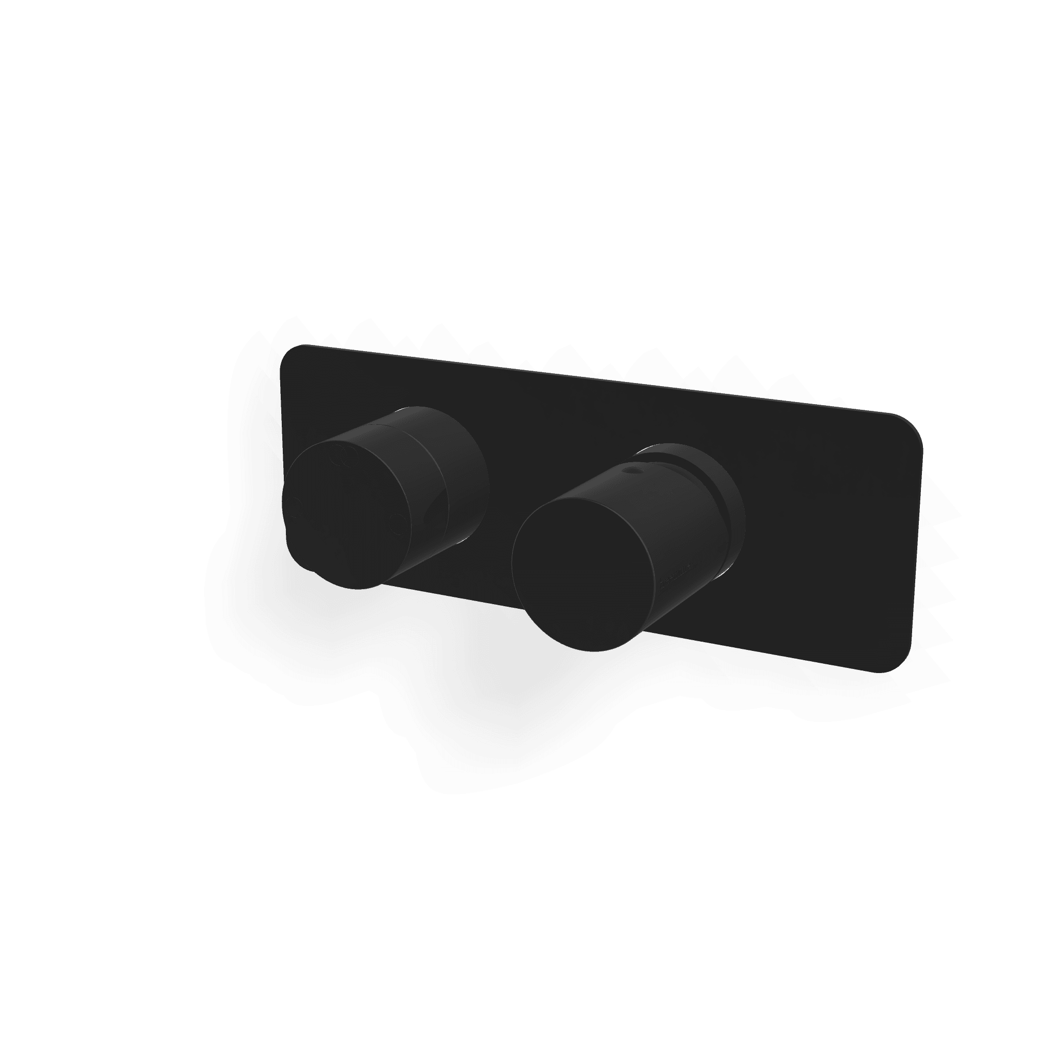 Внешняя часть смесителя для душа на 2 потребителя Nanotech