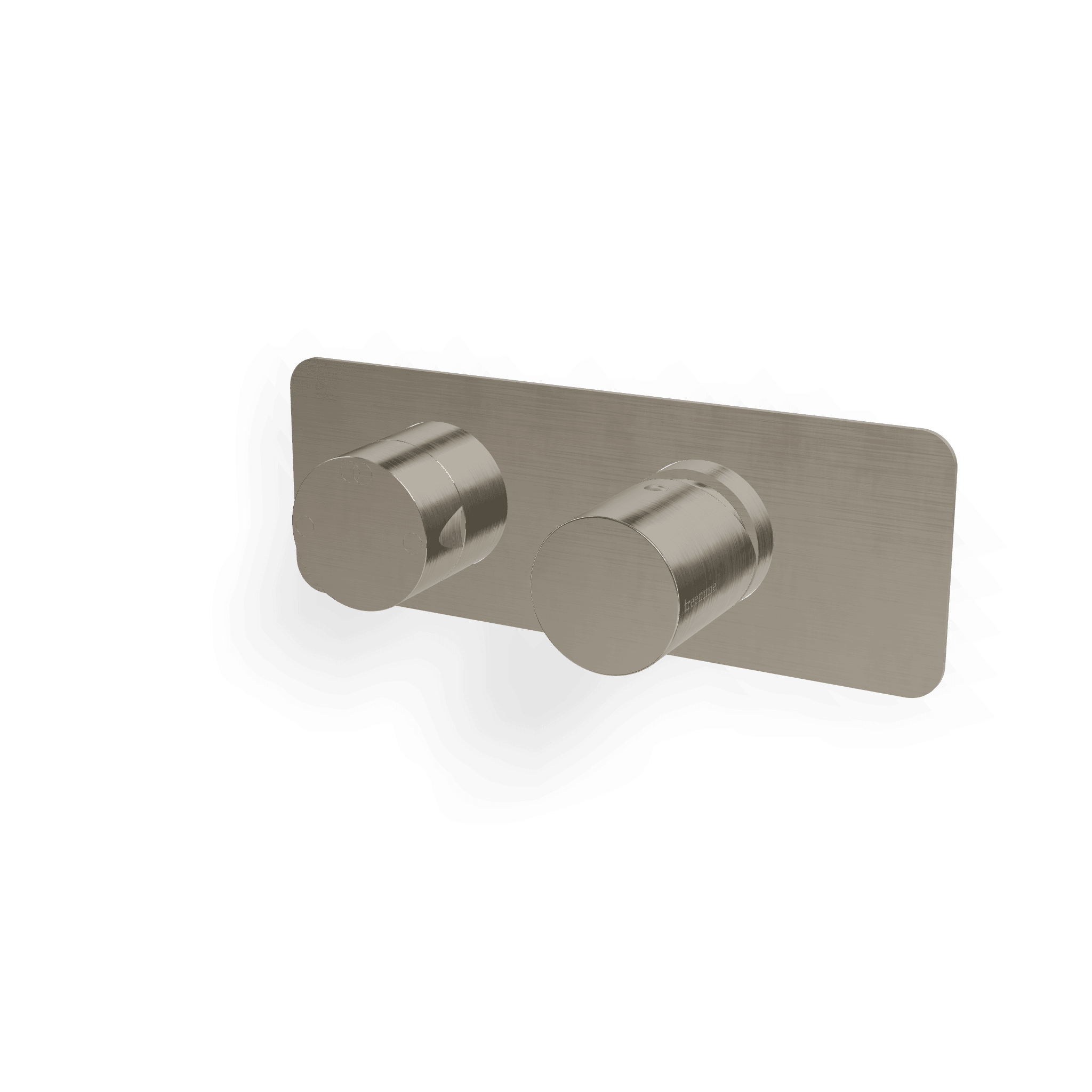 Внешняя часть смесителя для душа на 2 потребителя Nanotech