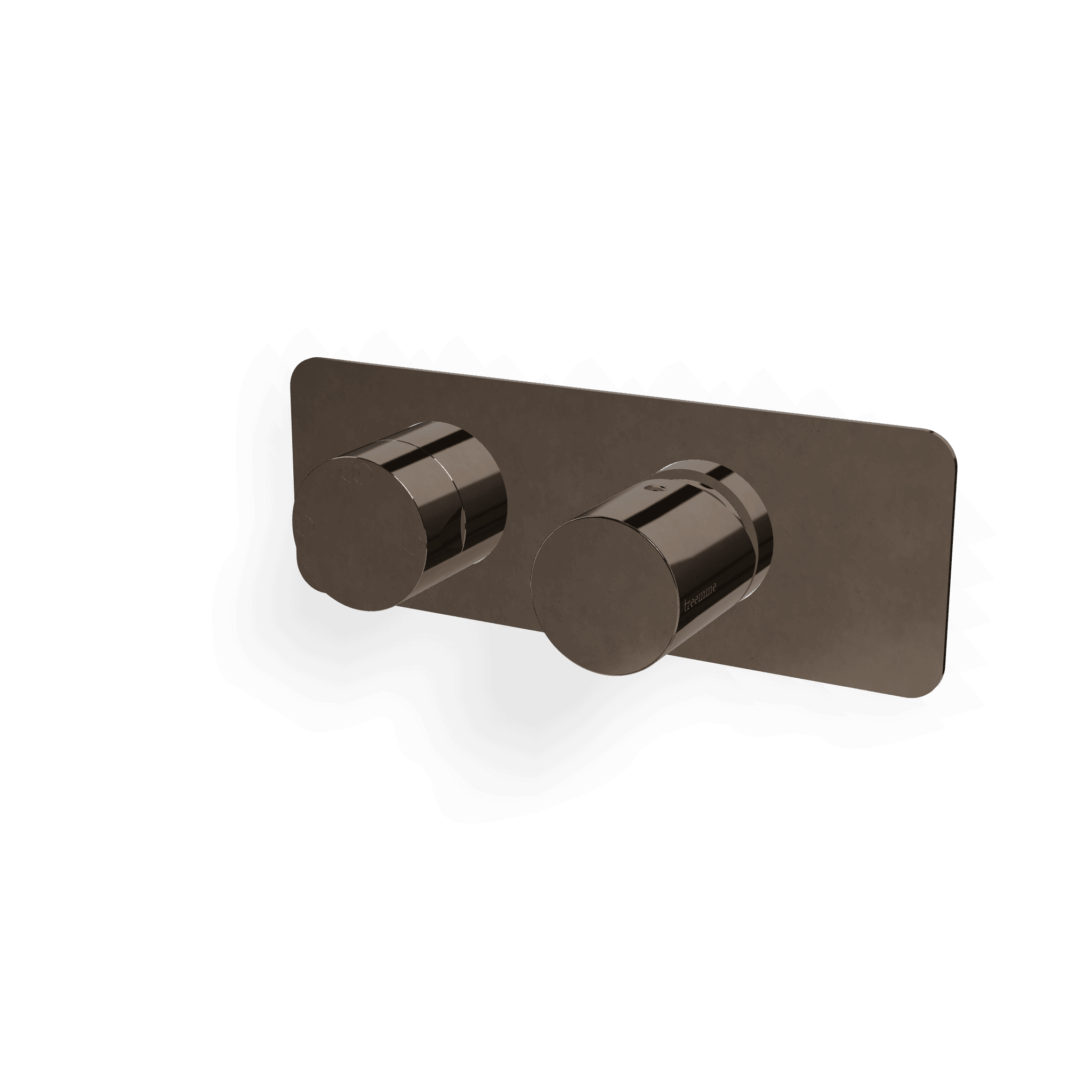 Внешняя часть смесителя для душа на 2 потребителя Nanotech