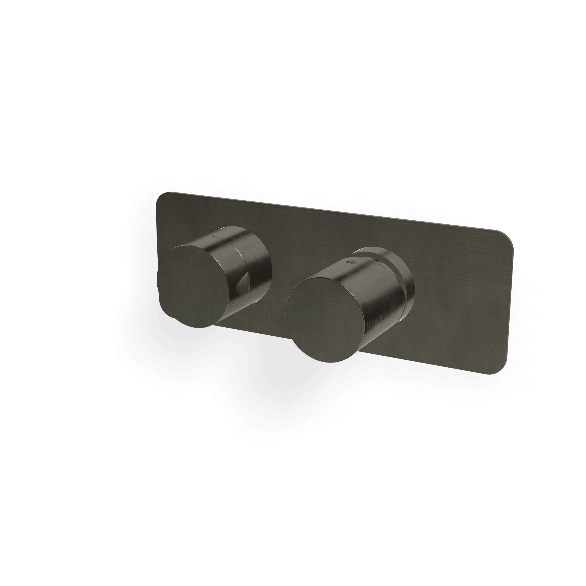 Внешняя часть смесителя для душа на 2 потребителя Nanotech