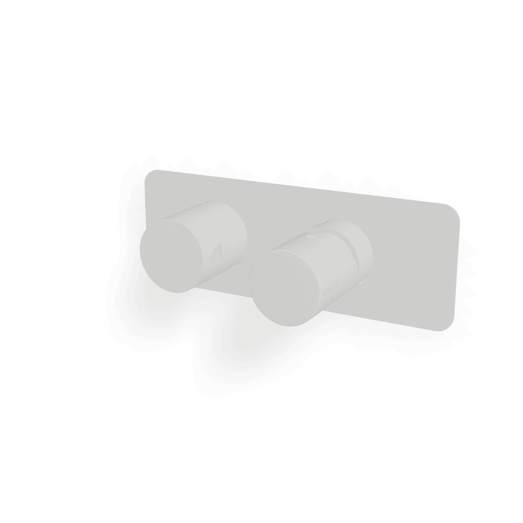 Внешняя часть смесителя для душа на 3 потребителя Nanotech