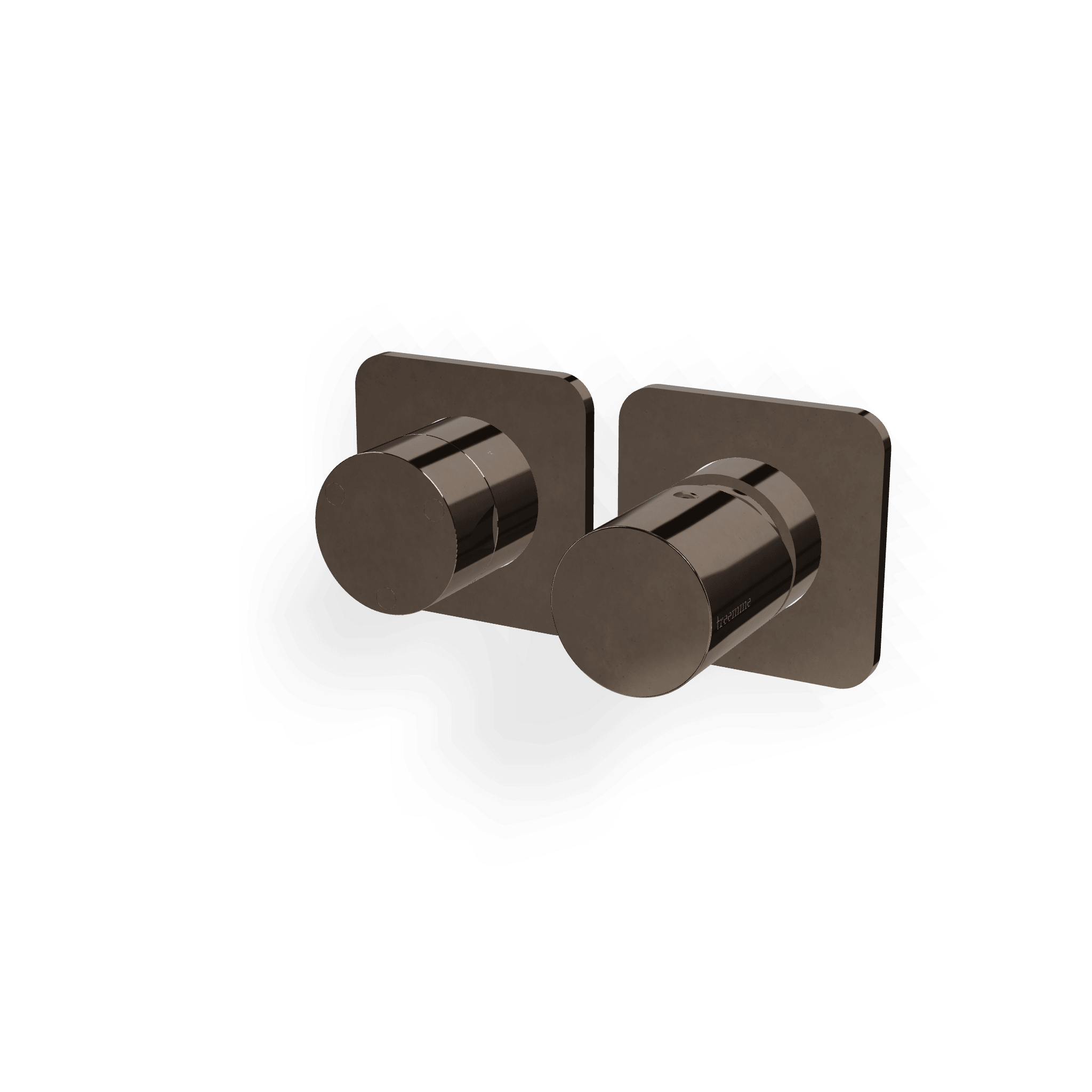 Внешняя часть смесителя для душа на 3 потребителя Nanotech