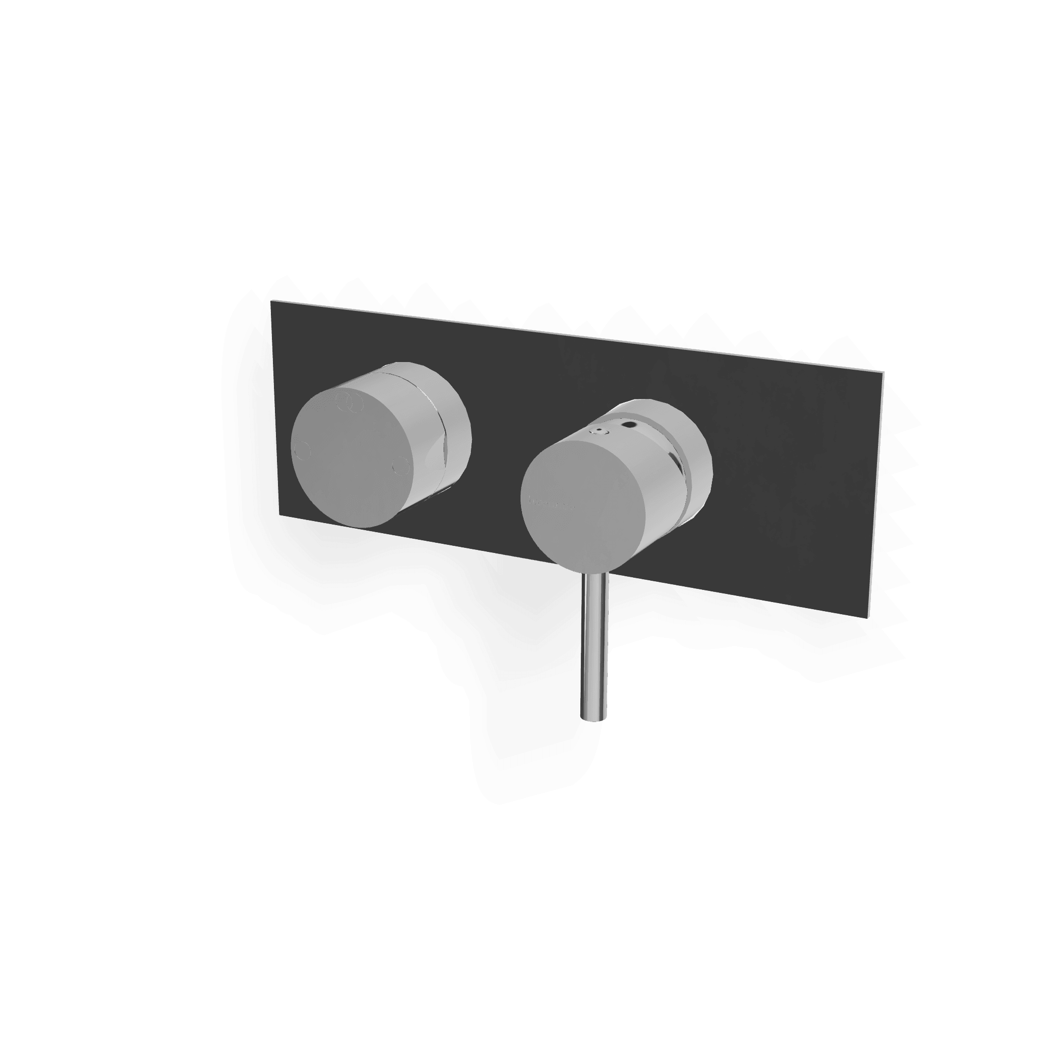 Внешняя часть смесителя для душа на 2 потребителя X-Change