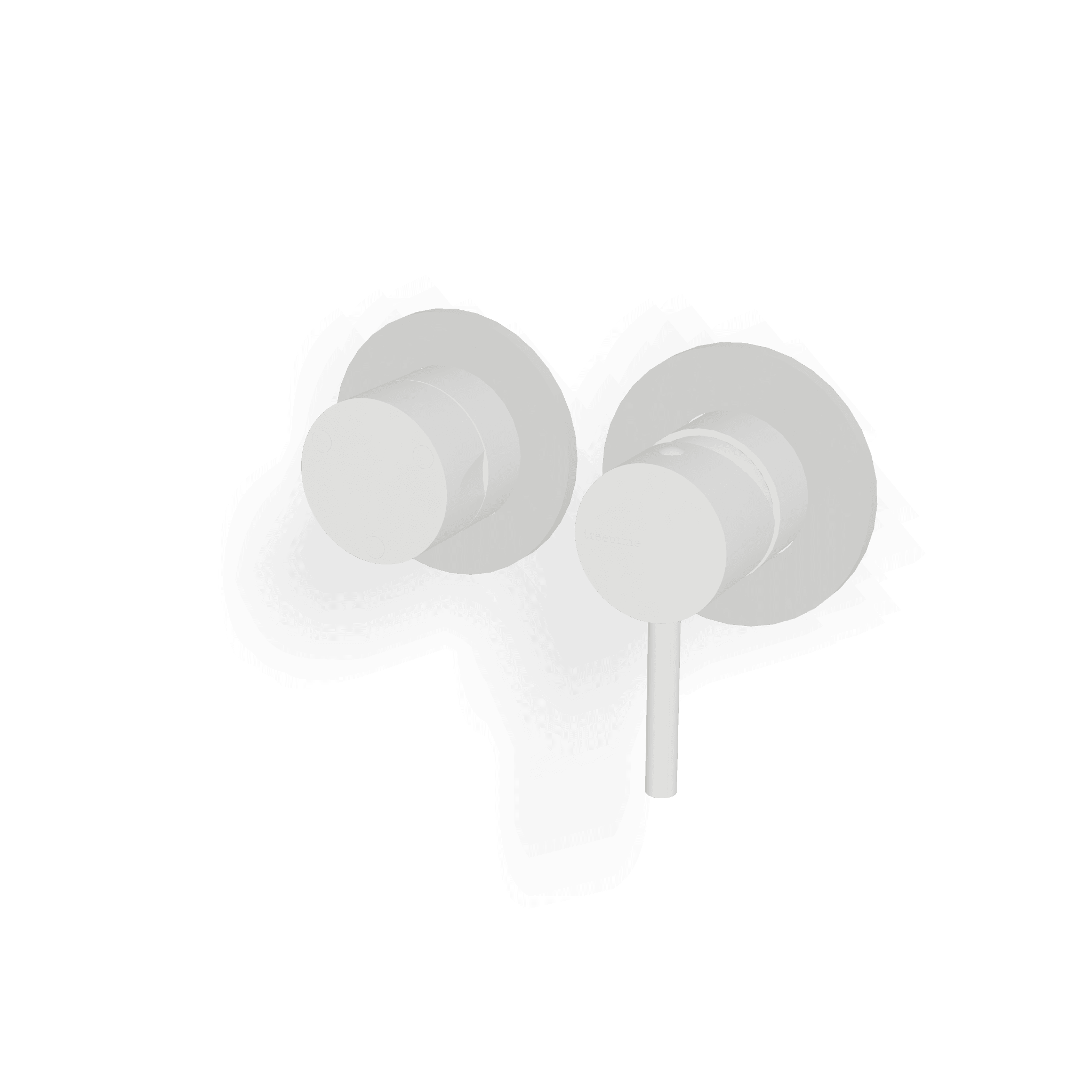 Внешняя часть смесителя для душа на 3 потребителя X-Change