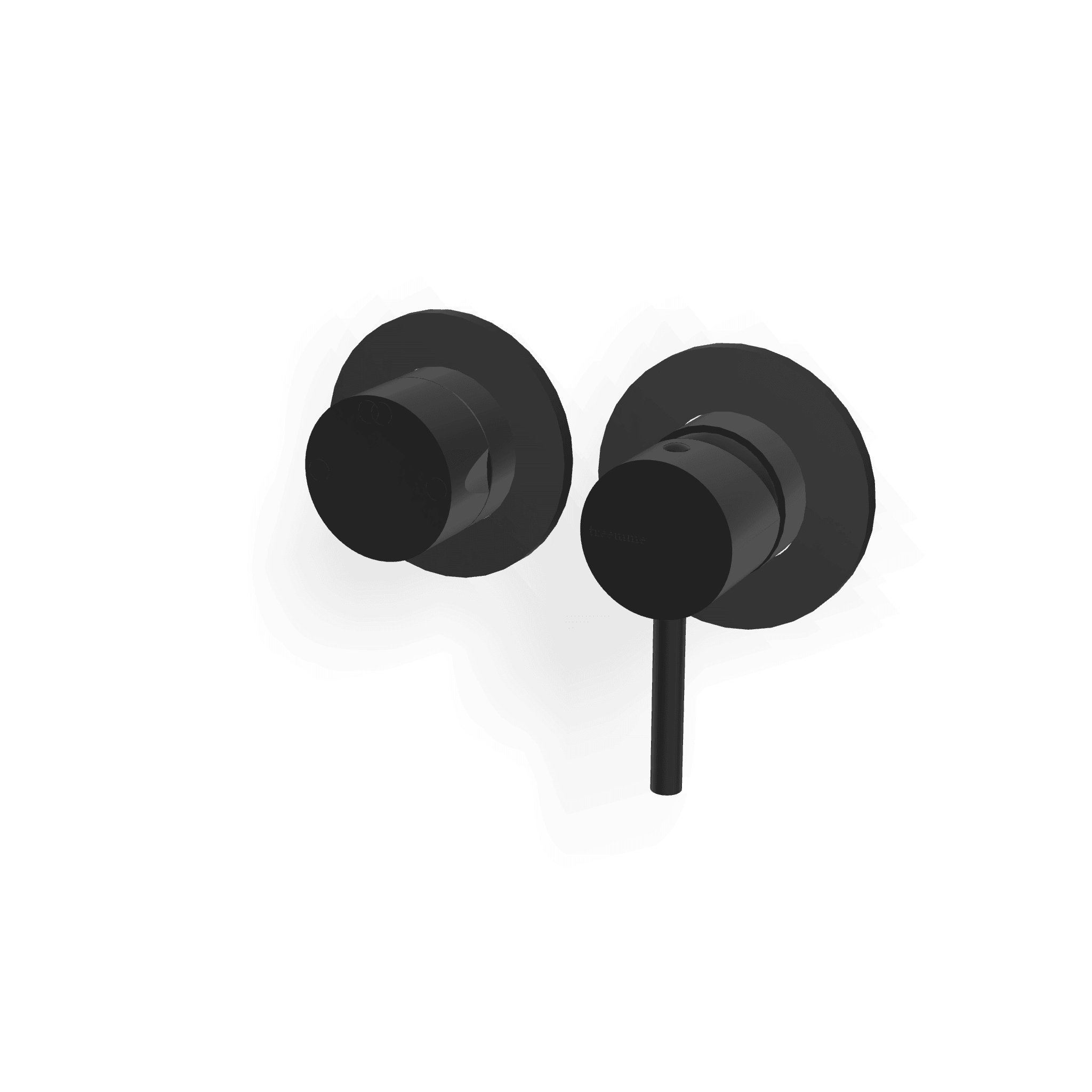 Внешняя часть смесителя для душа на 2 потребителя X-Change