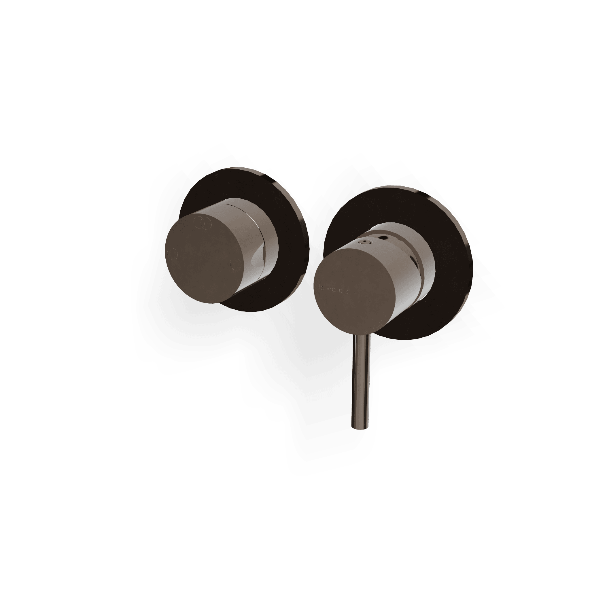 Внешняя часть смесителя для душа на 2 потребителя X-Change