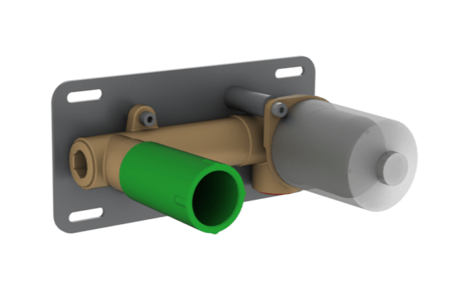 Скрытый смеситель для раковины и душа