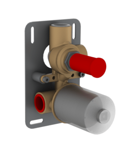 Скрытый смеситель для ванны и душа с дивертером