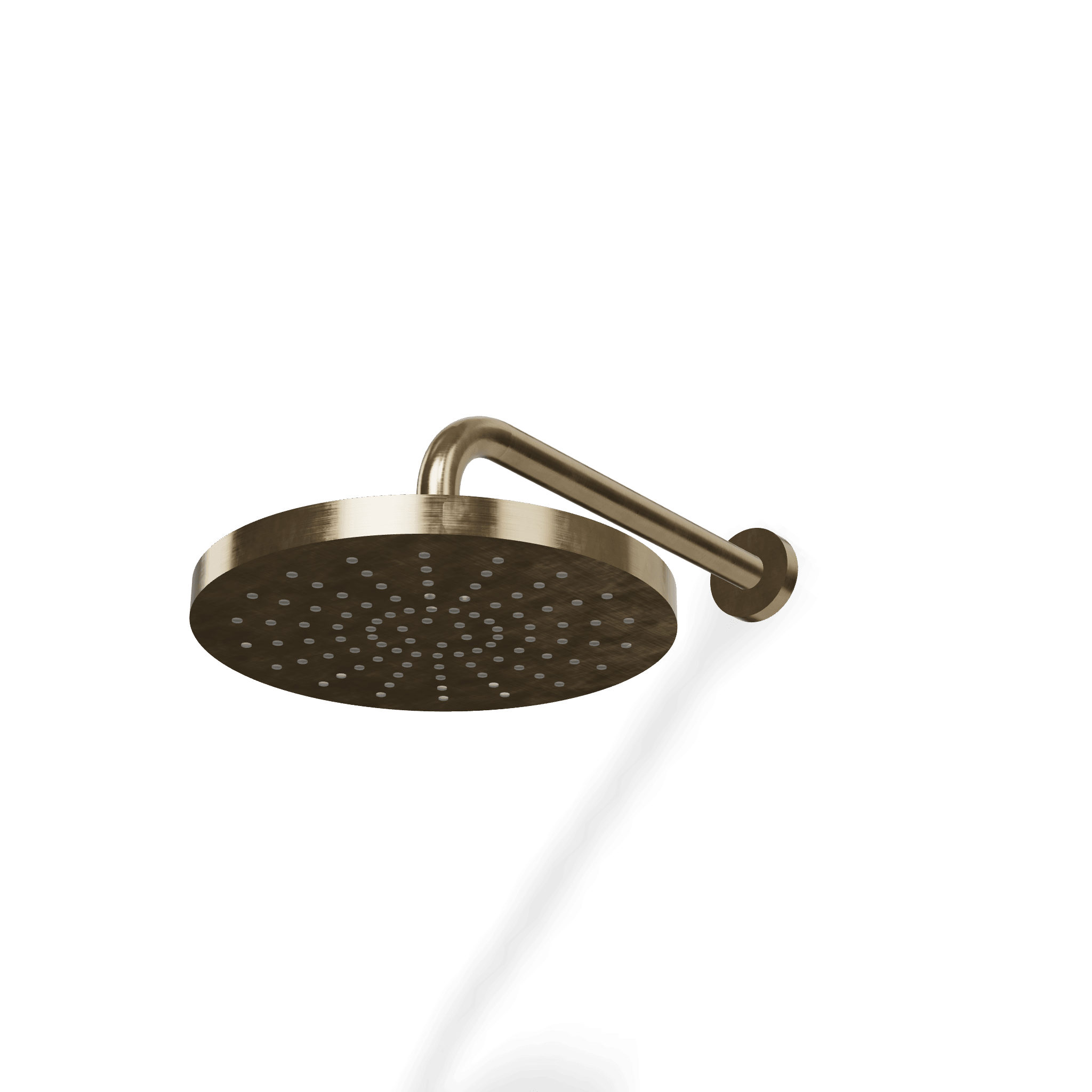 Верхний душ диаметр 250 мм с кронштейном 315 мм из стены