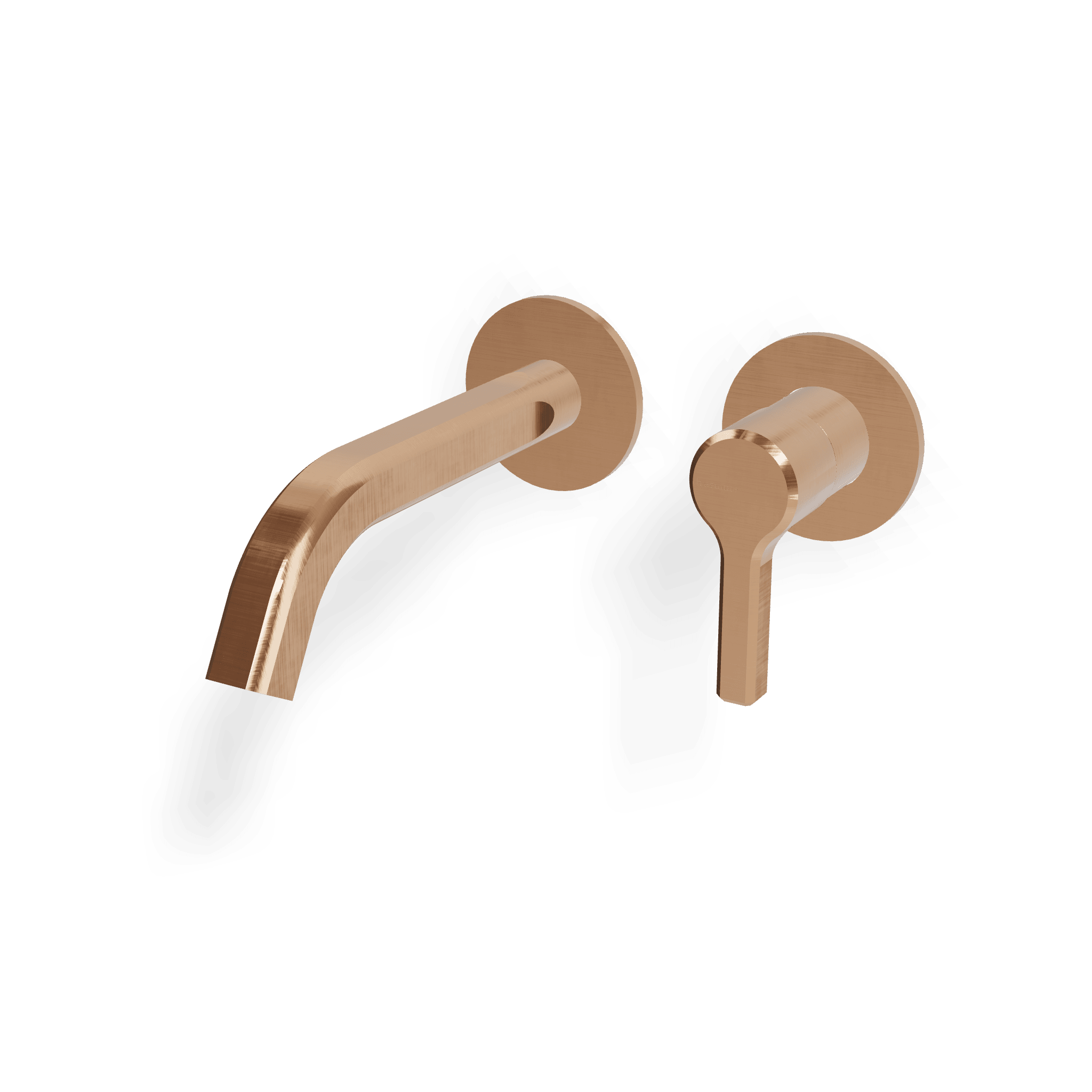 Внешняя часть смесителя для раковины из стены 190 мм Aurelia