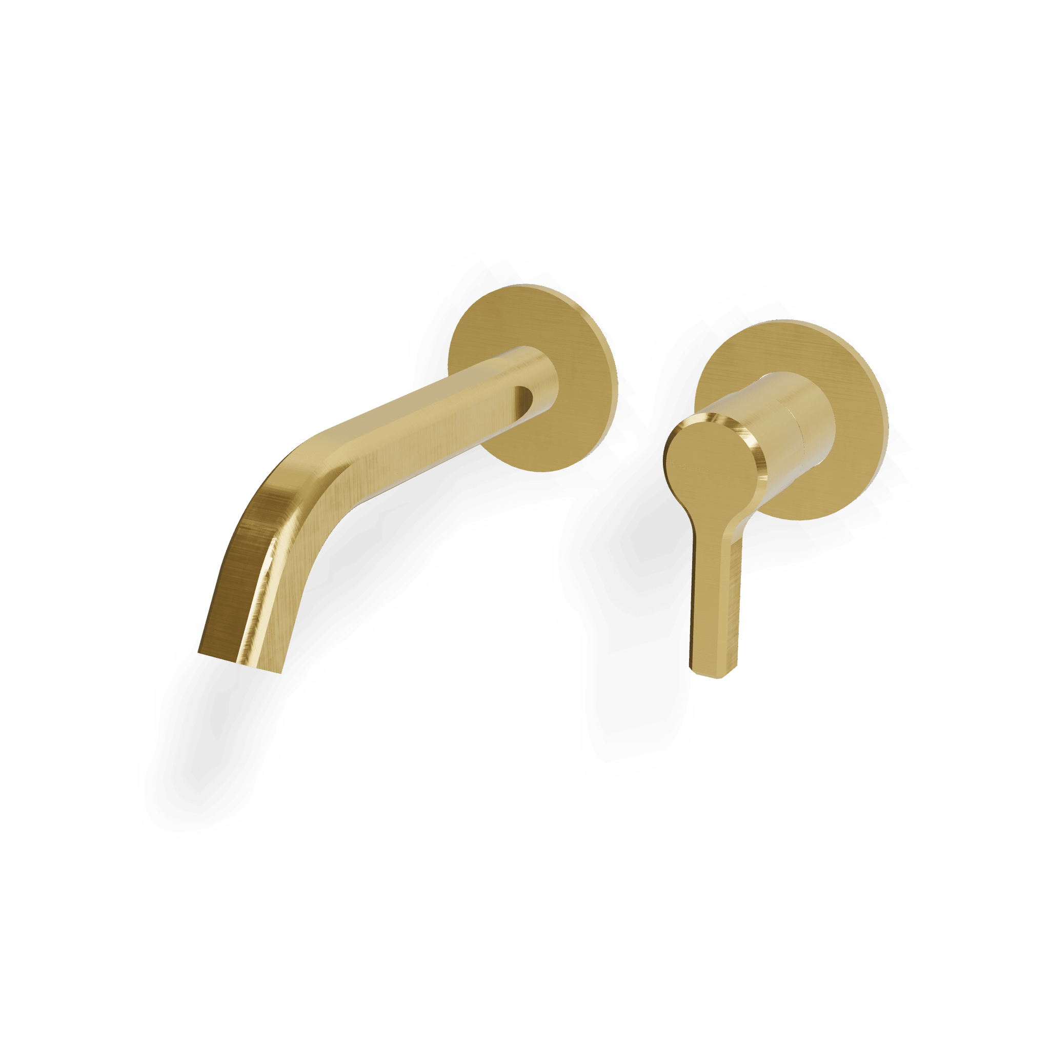 Внешняя часть смесителя для раковины из стены 190 мм Aurelia