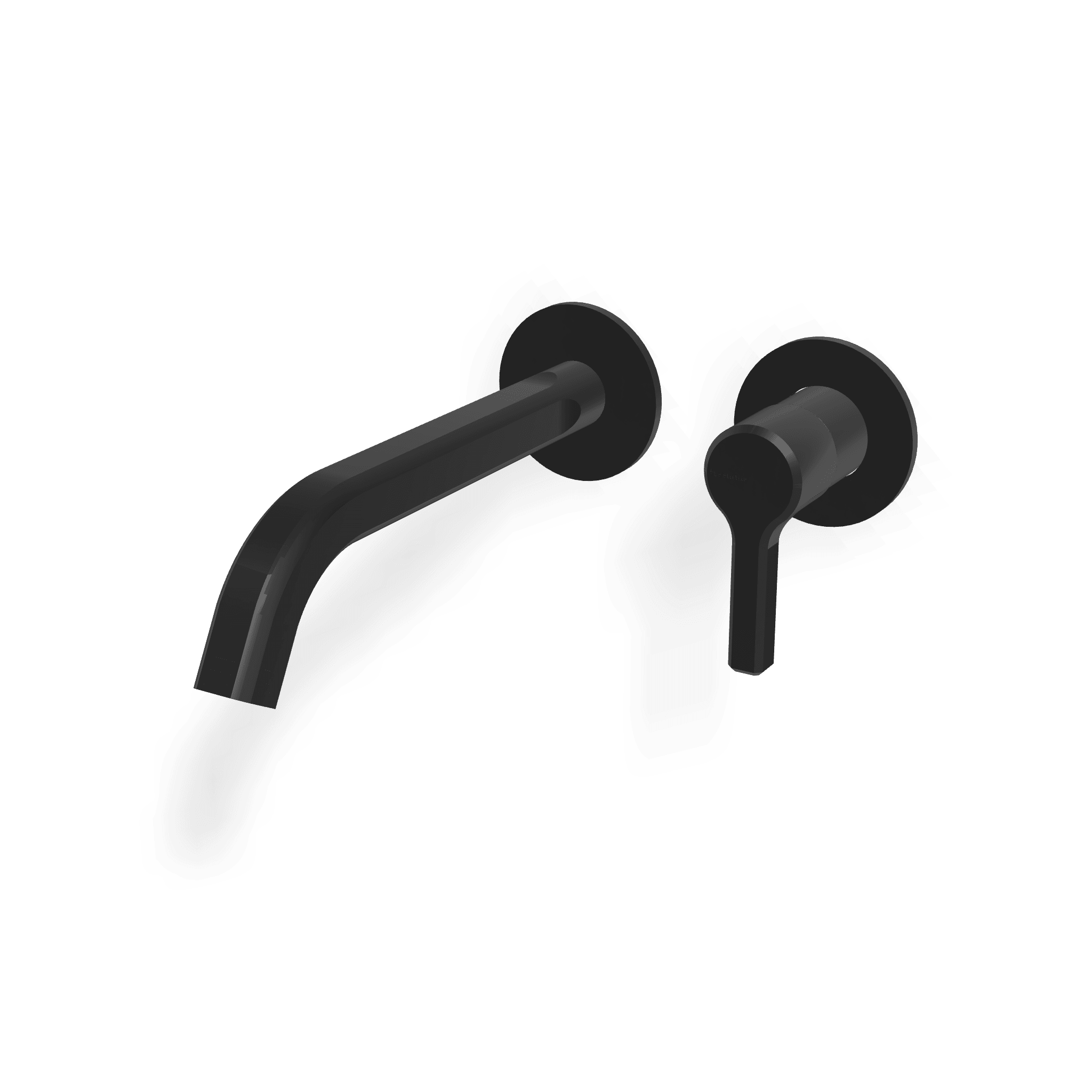 Внешняя часть смесителя для раковины из стены 230 мм Aurelia