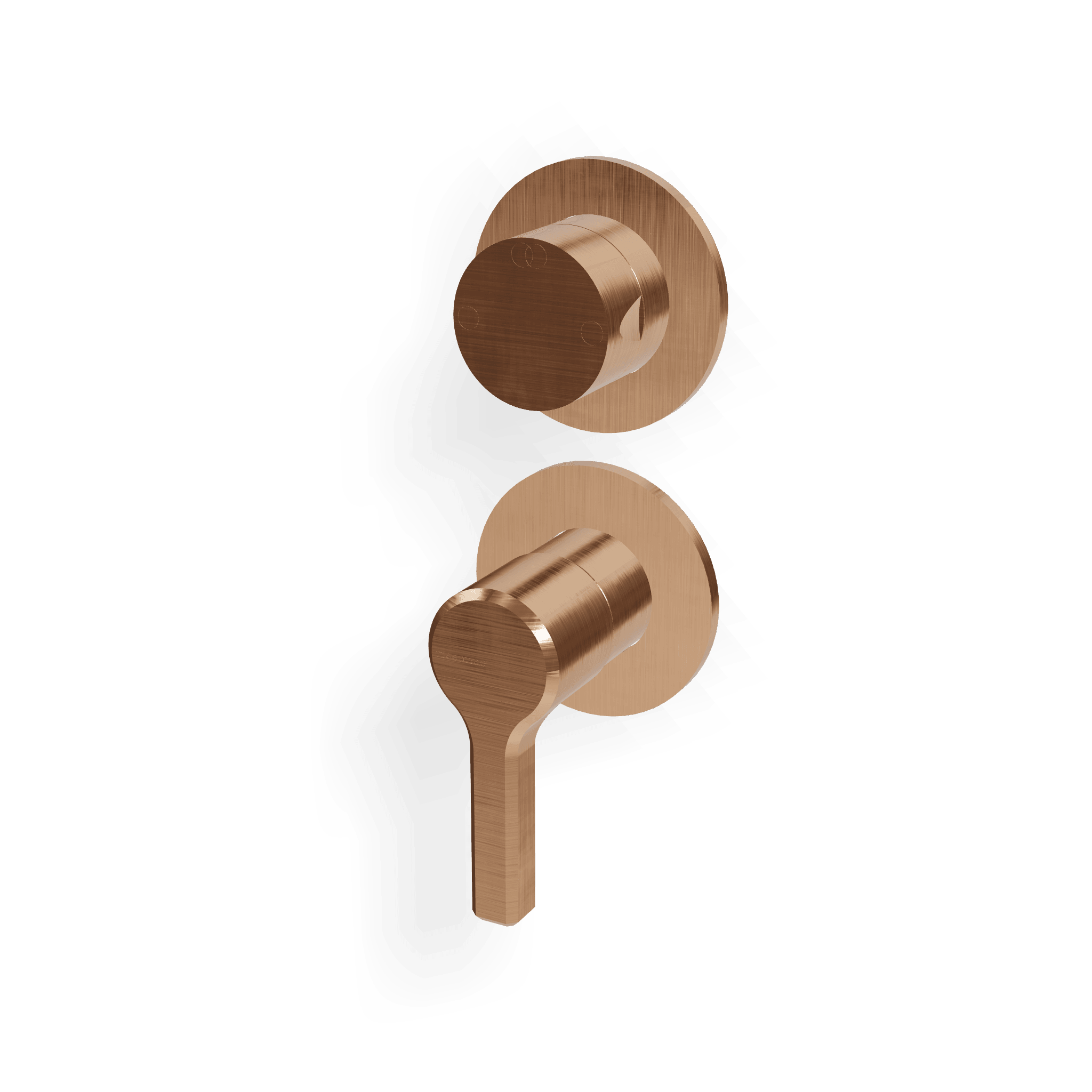 Внешняя часть смесителя для душа на 2 потребителя Aurelia