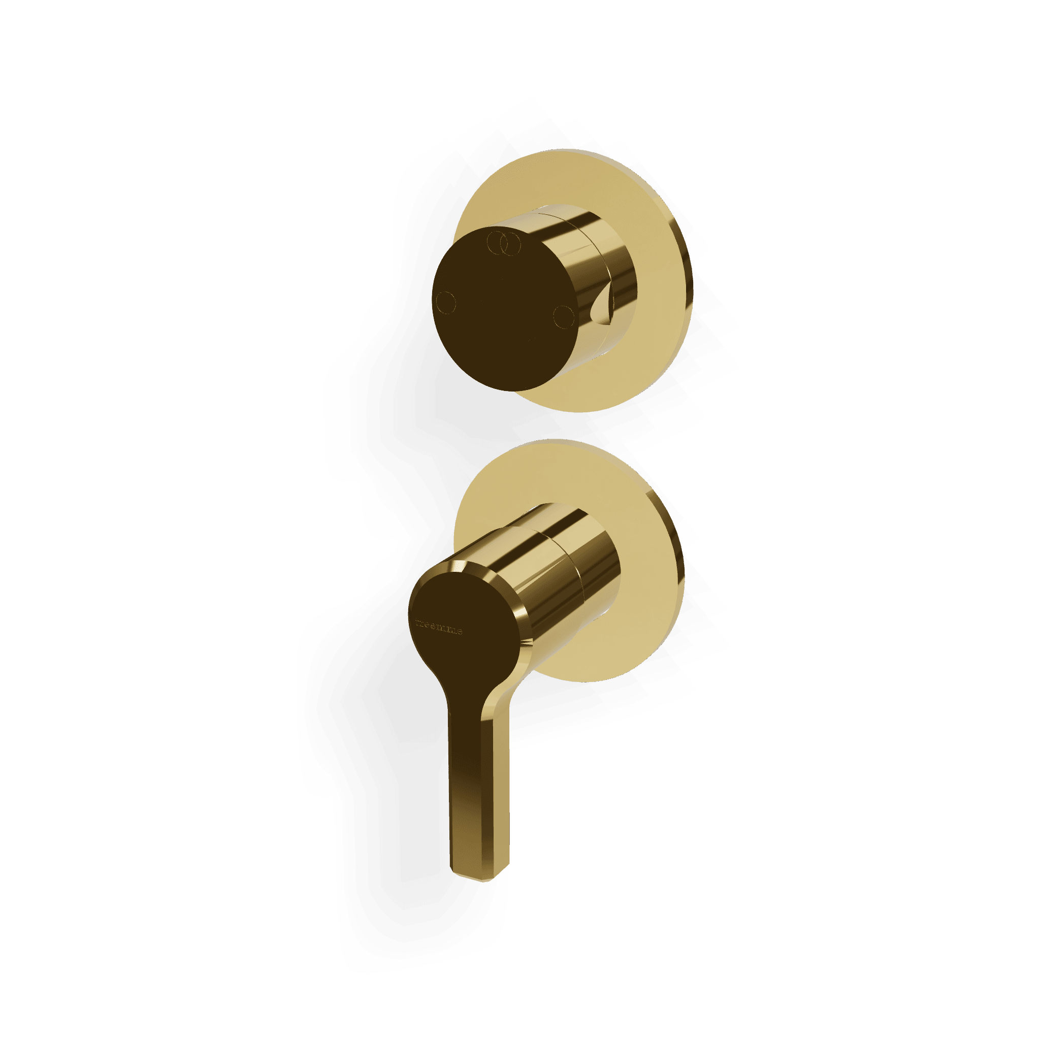 Внешняя часть смесителя для душа на 2 потребителя Aurelia