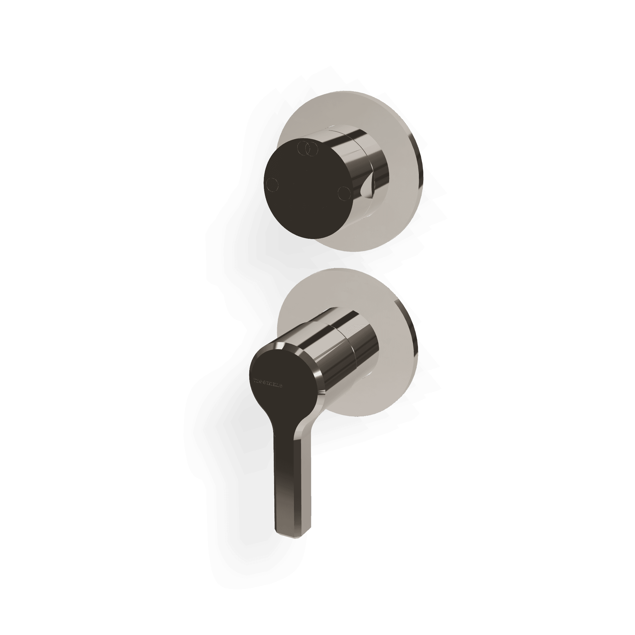 Внешняя часть смесителя для душа на 2 потребителя Aurelia