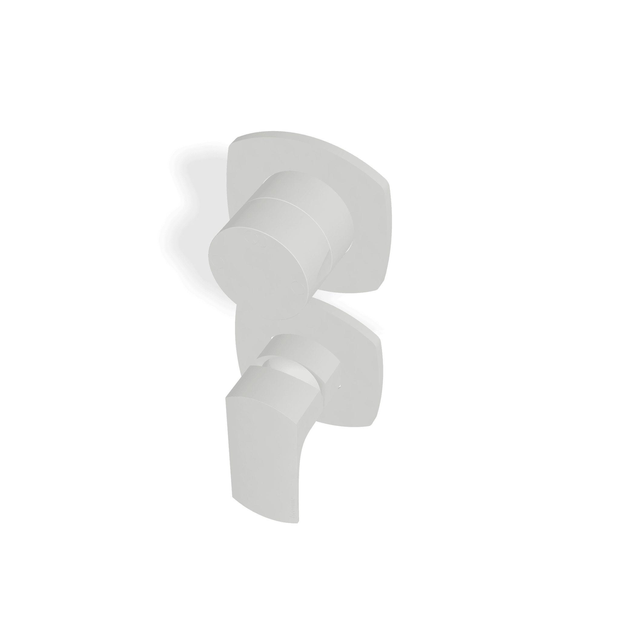 Внешняя часть смесителя для душа на 2 потребителя Albatros