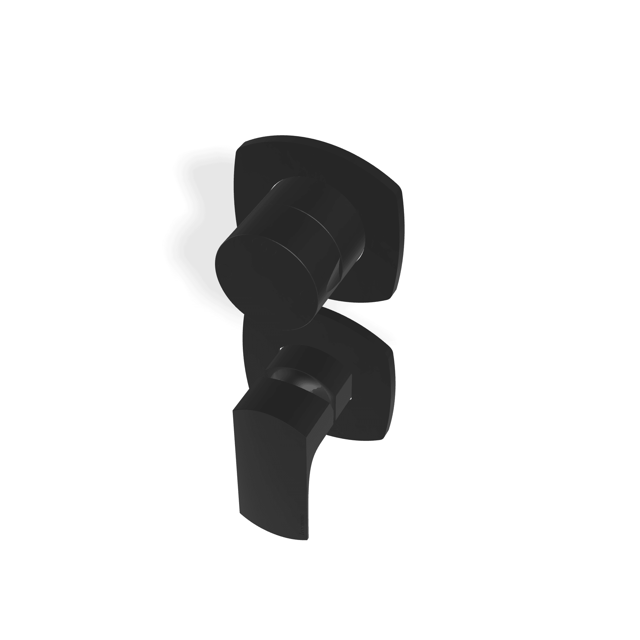 Внешняя часть смесителя для душа на 2 потребителя Albatros