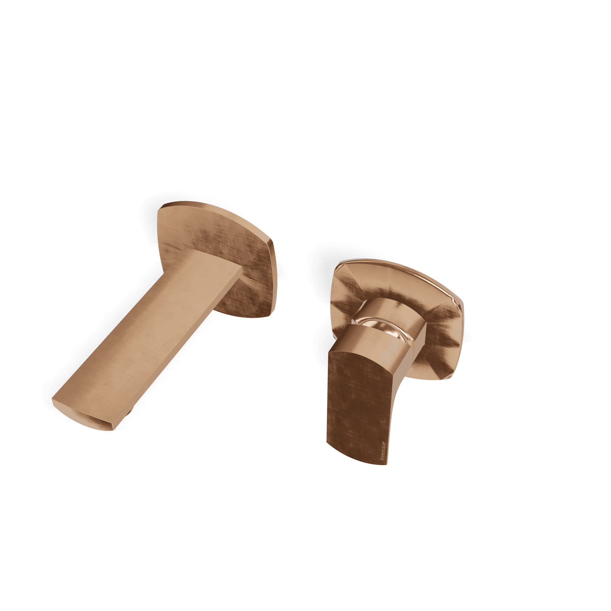 Внешняя часть смесителя для раковины из стены 110 мм Albatros