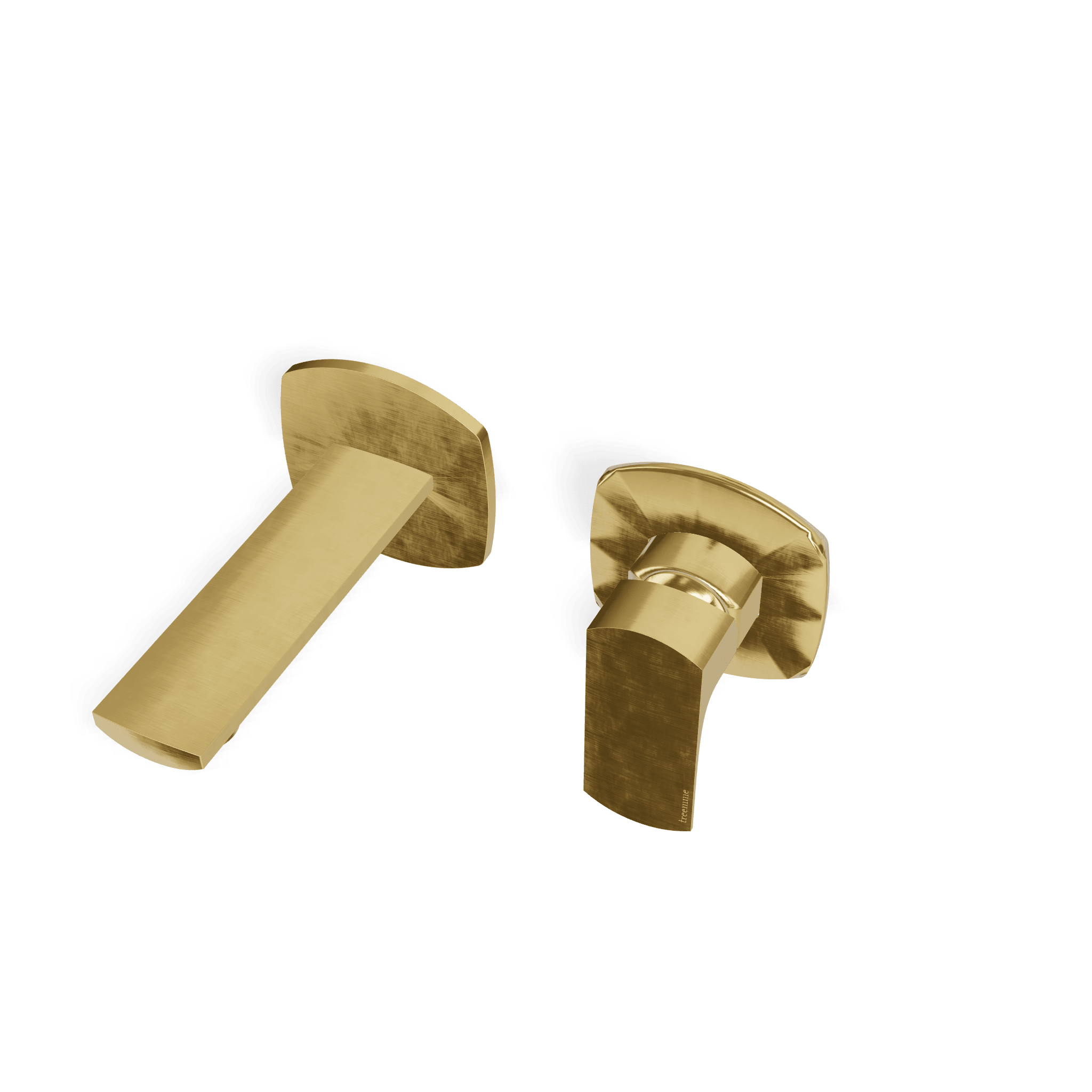 Внешняя часть смесителя для раковины из стены 110 мм Albatros