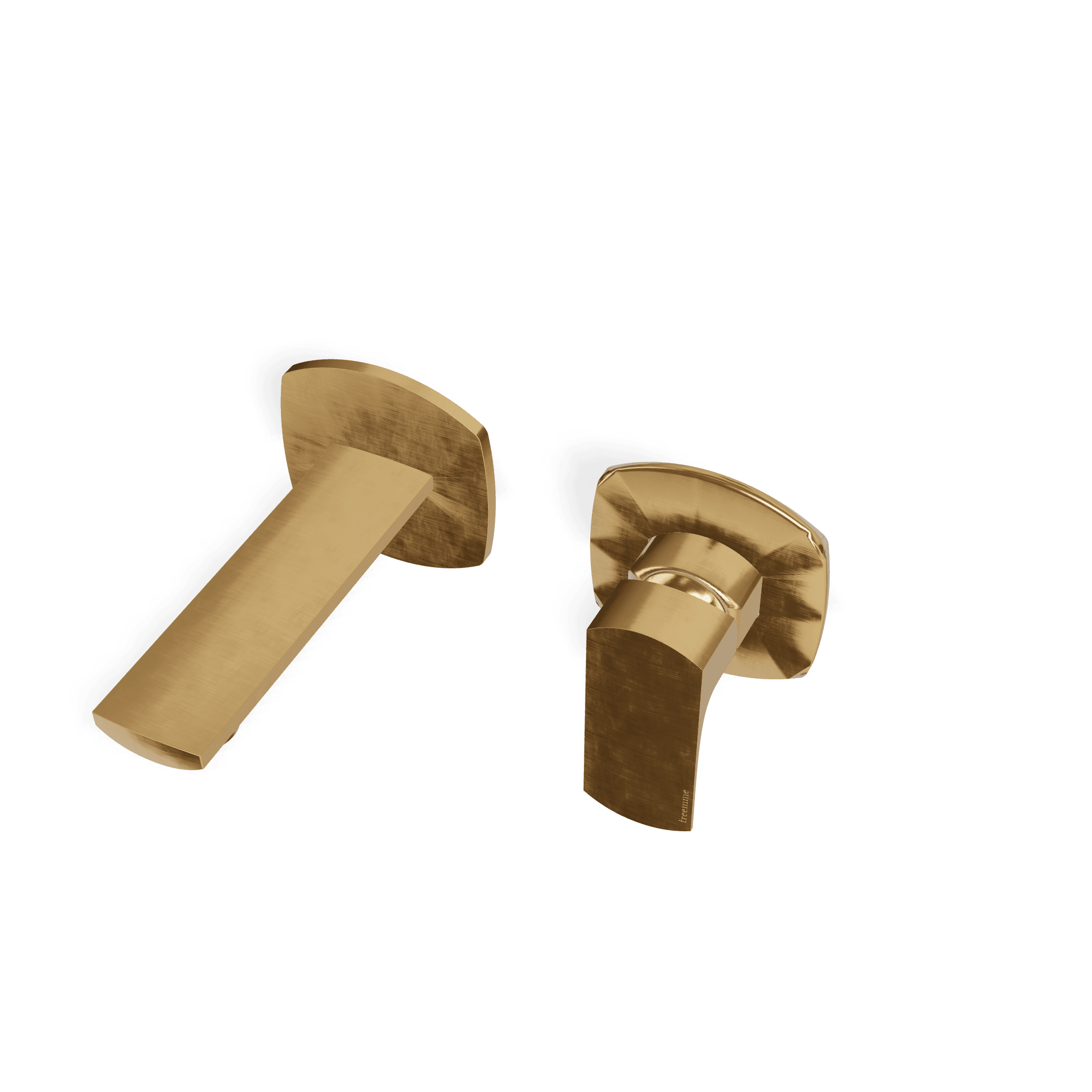 Внешняя часть смесителя для раковины из стены 110 мм Albatros