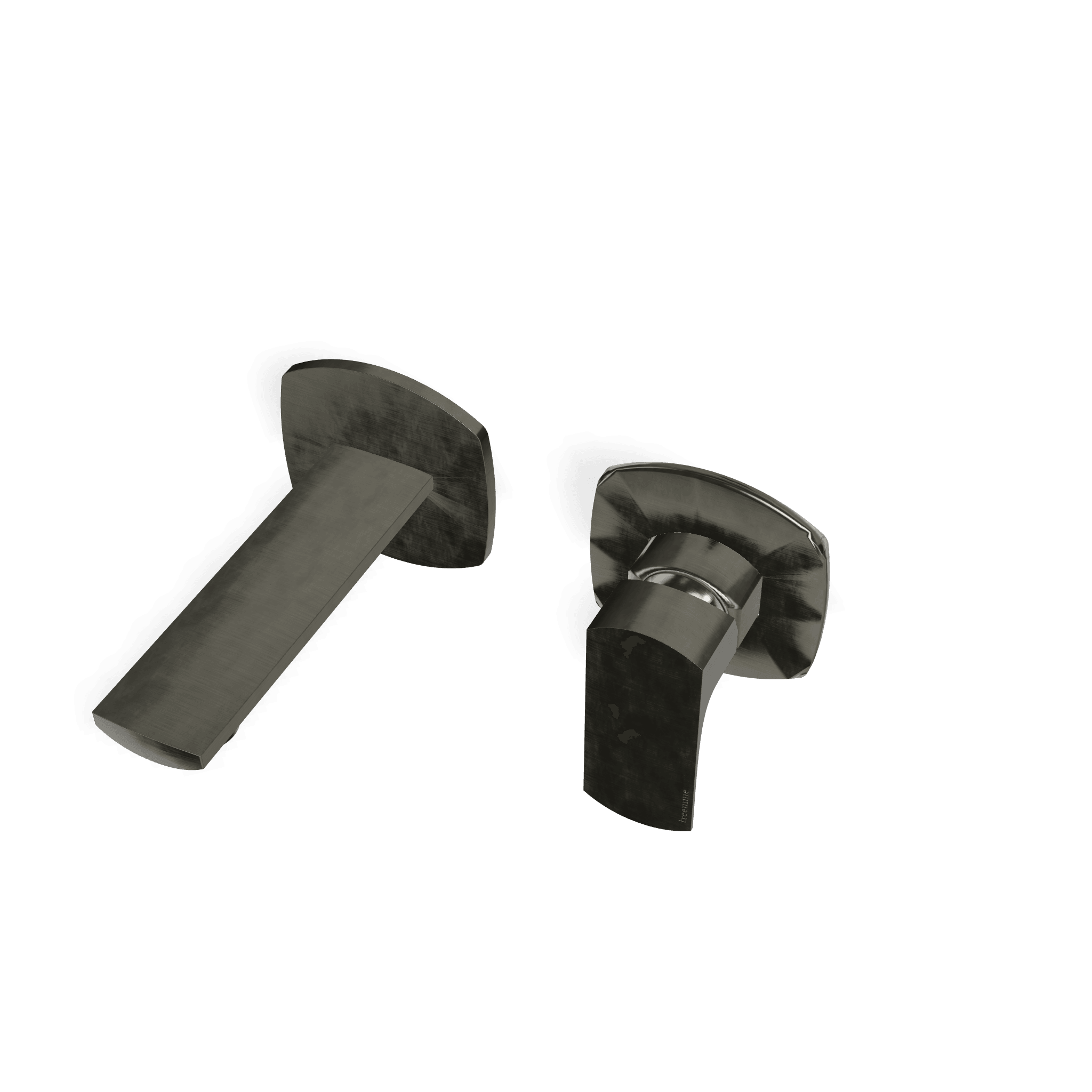 Внешняя часть смесителя для раковины из стены 110 мм Albatros