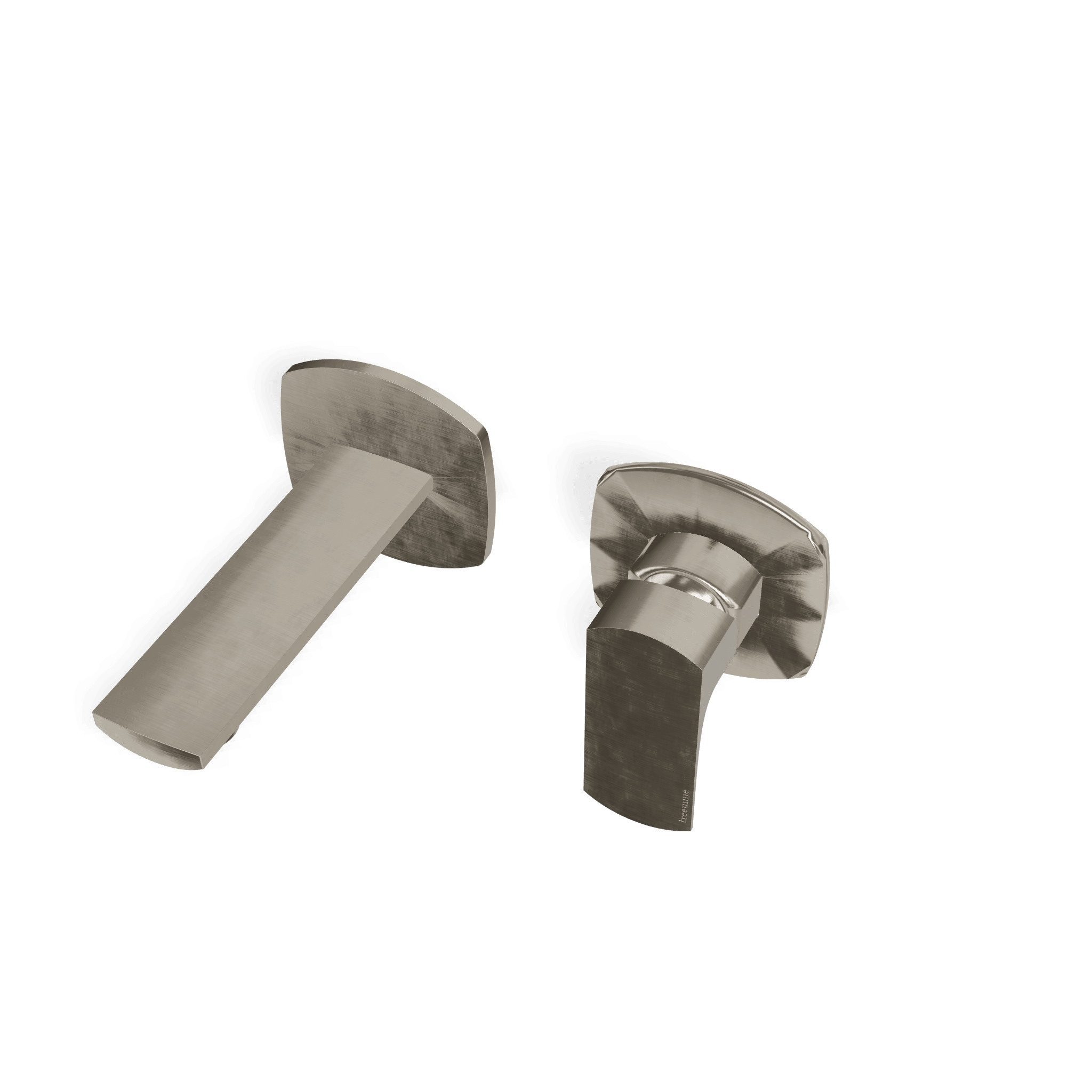 Внешняя часть смесителя для раковины из стены 110 мм Albatros