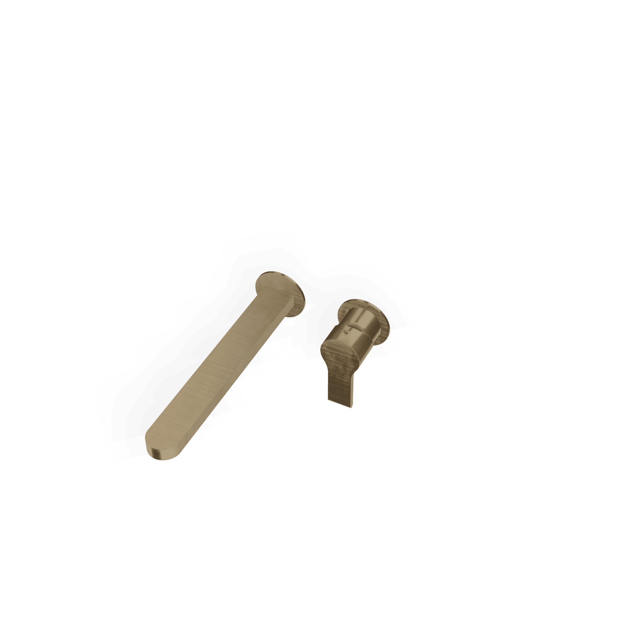 Внешняя часть смесителя для раковины из стены 238 мм Xero+