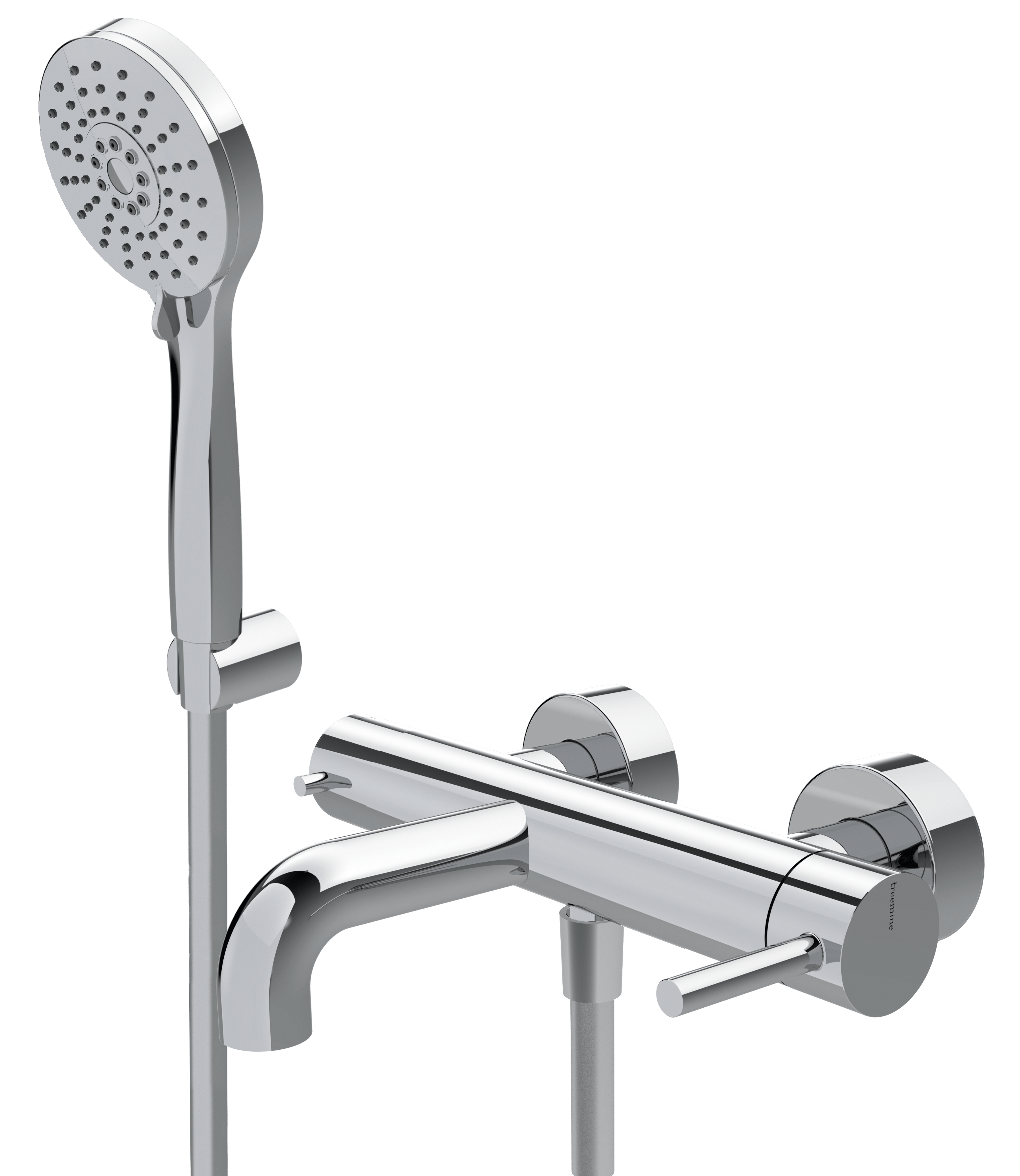 Смеситель для ванны с душевым комплектом Footprint