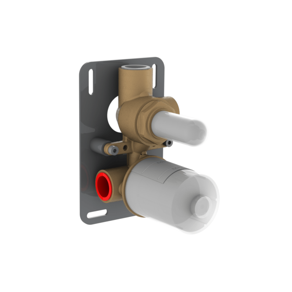 Встраиваемый модуль смесителя для душа с поворотным переключателем