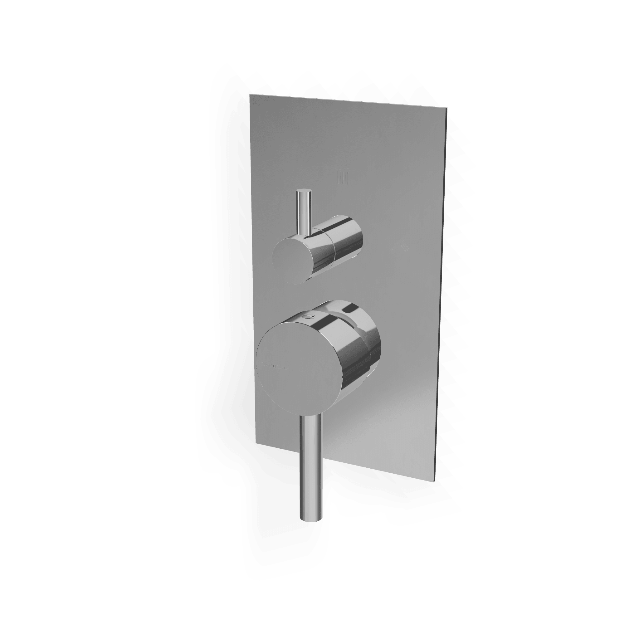 Внешняя часть смесителя для душа с поворотным переключателем Footprint