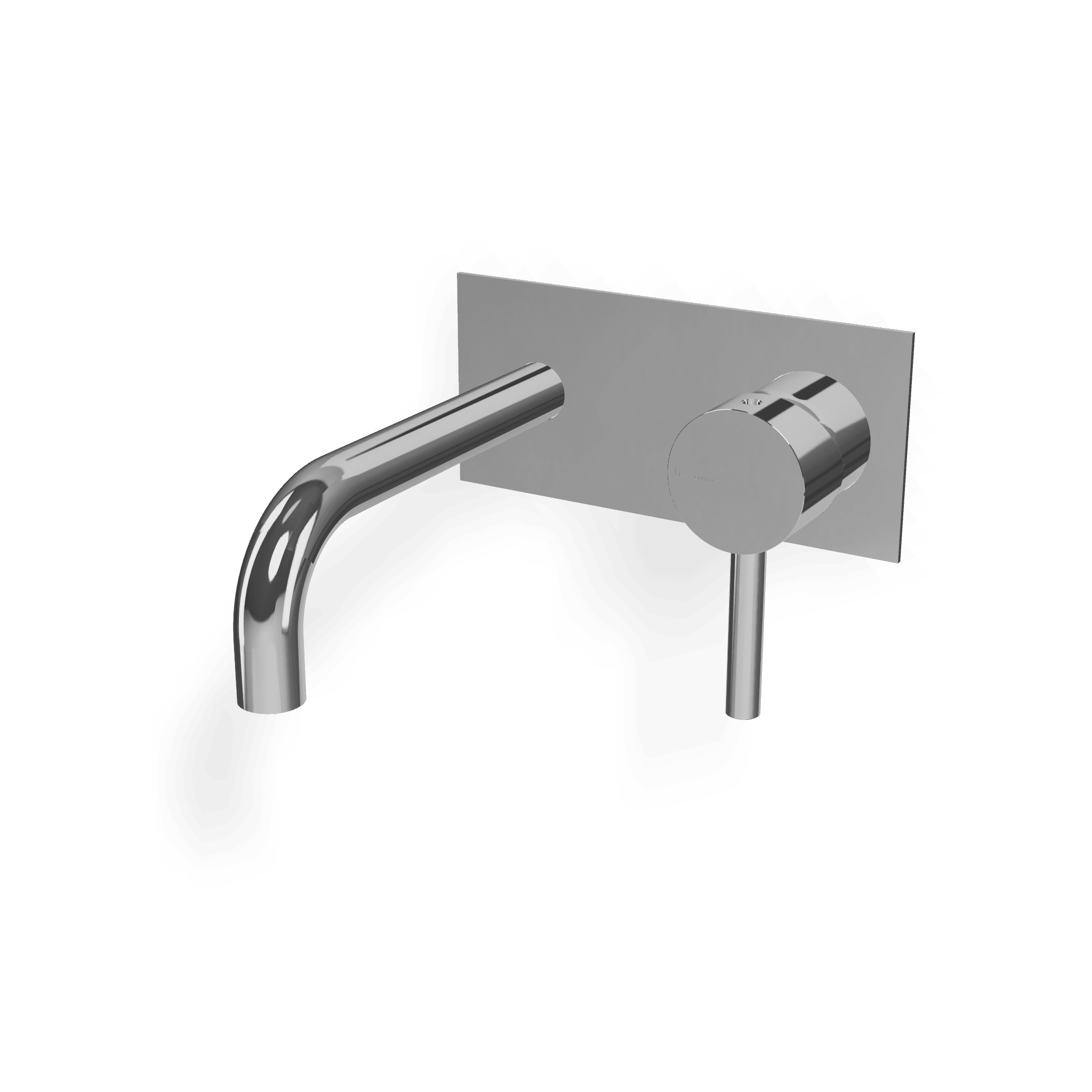 Внешняя часть смесителя для раковины из стены 158 Footprint