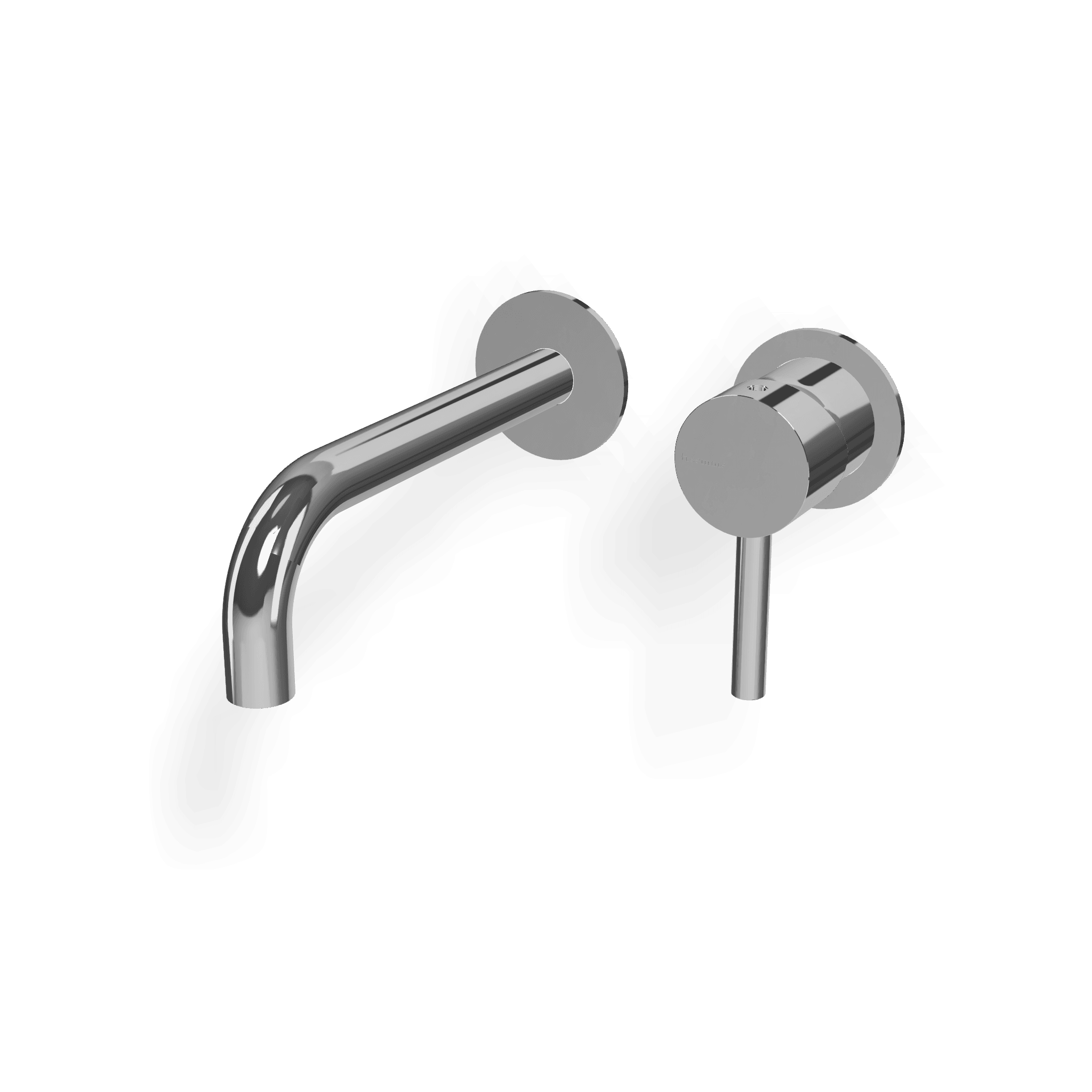 Внешняя часть смесителя для раковины из стены 158 Footprint