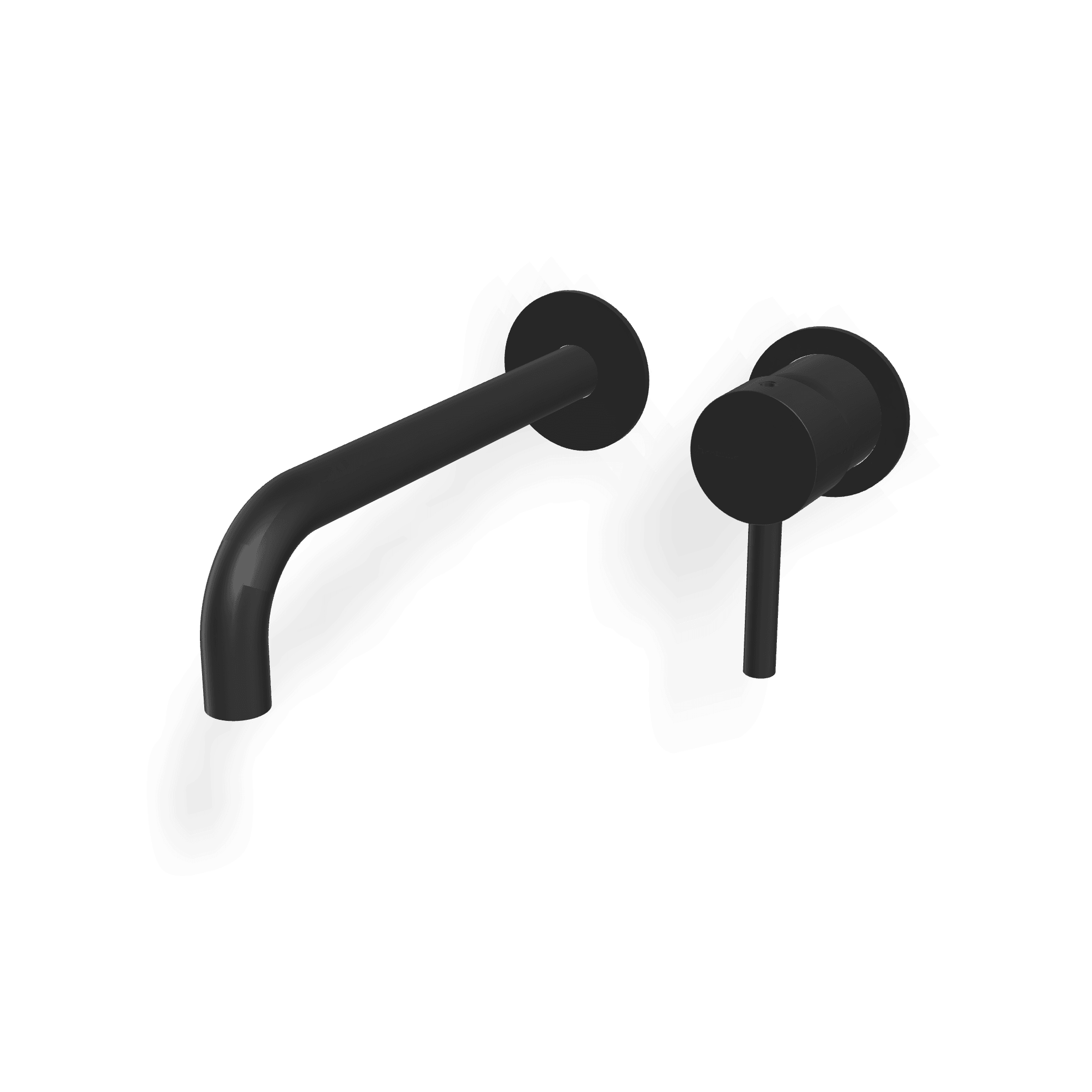 Внешняя часть смесителя для раковины из стены 195 Footprint