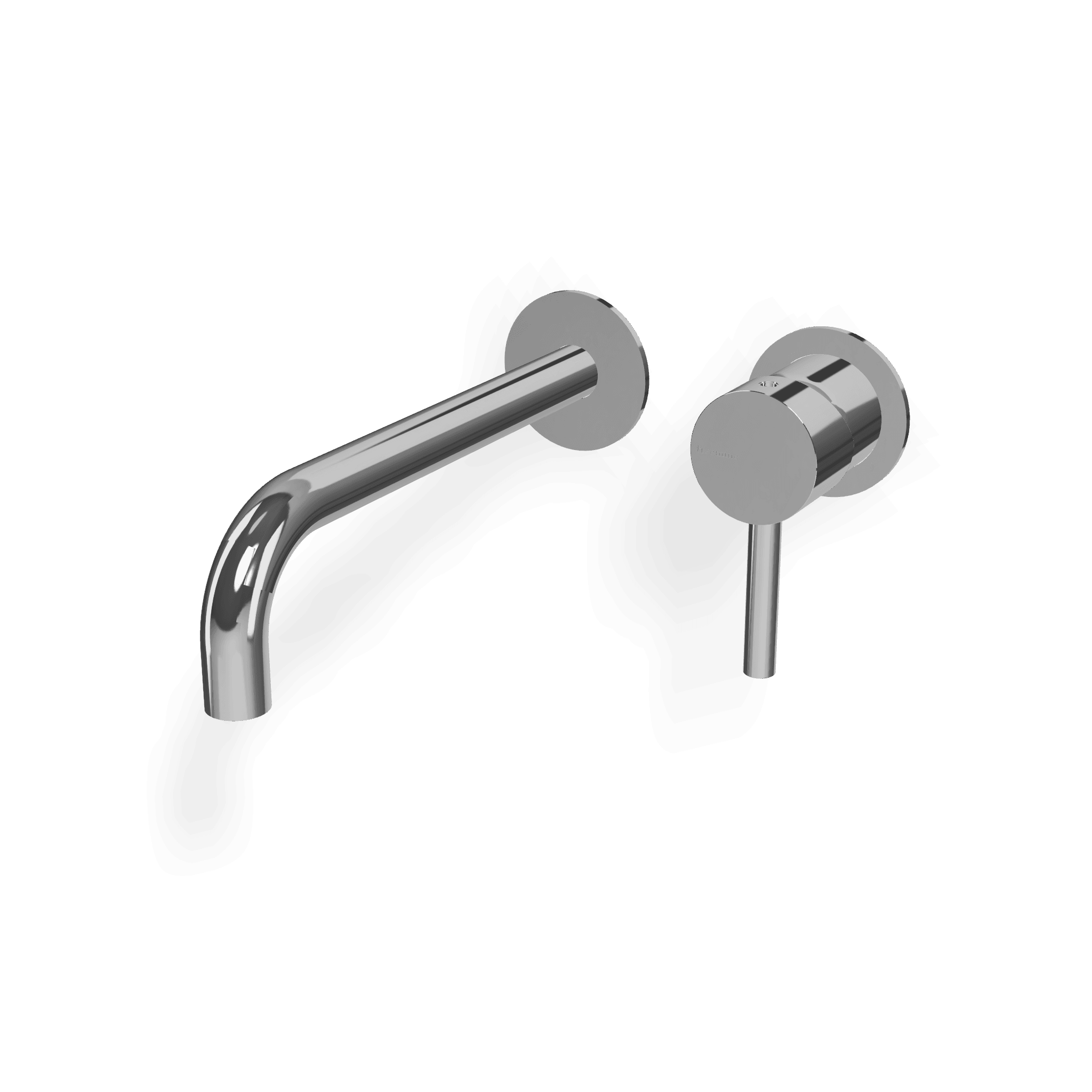 Внешняя часть смесителя для раковины из стены 195 Footprint