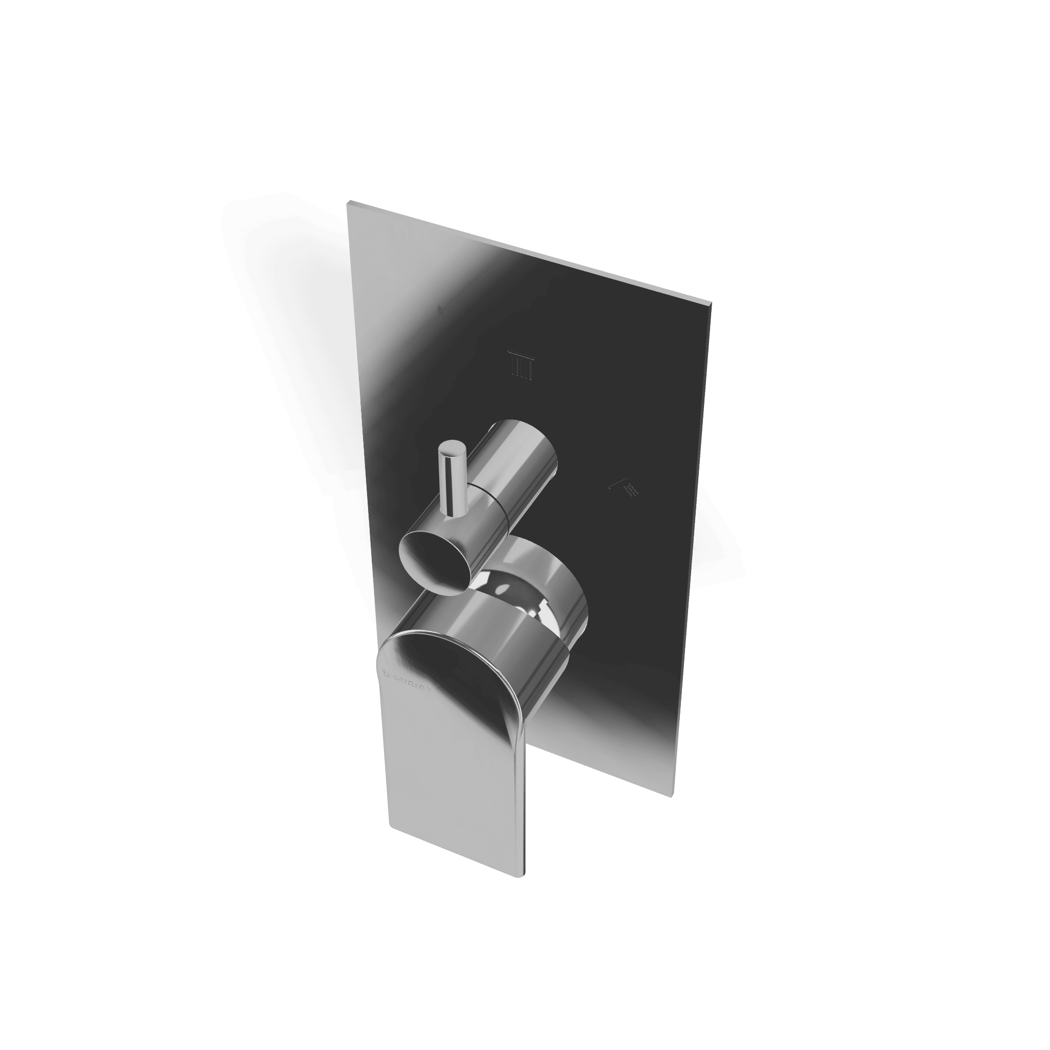 Внешняя часть смесителя для душа с поворотным переключателем Mars