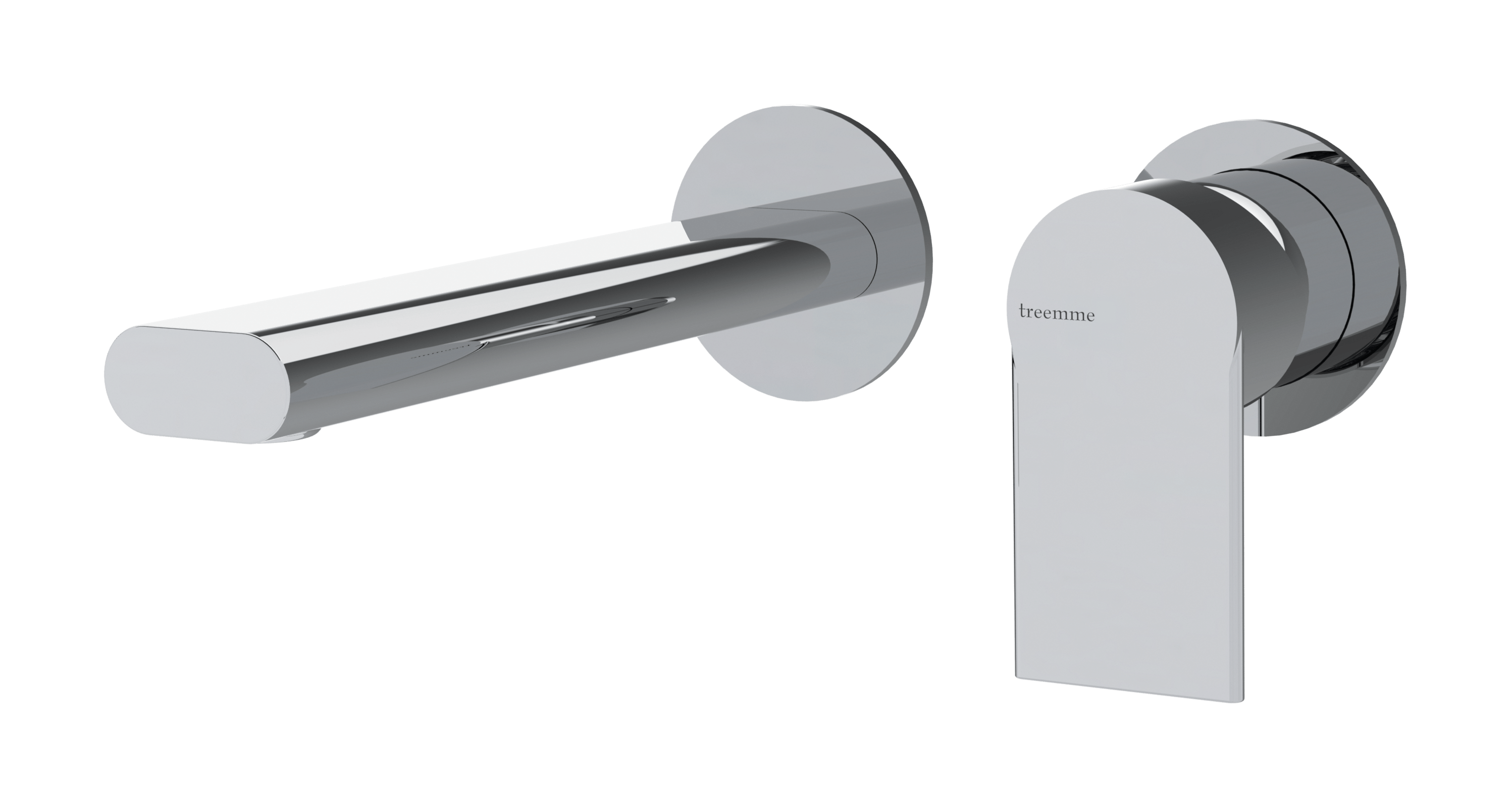 Внешняя часть смесителя для раковины из стены 173 Mars